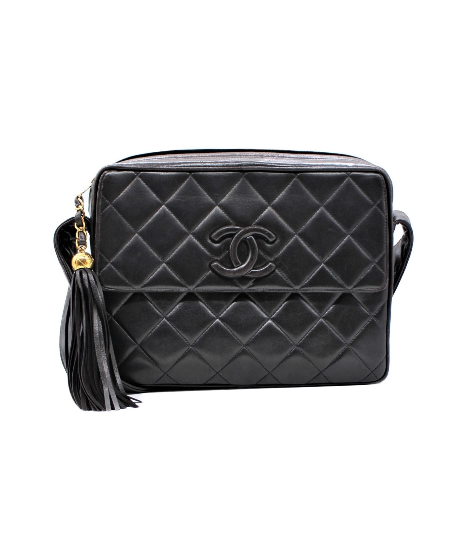 中古・古着通販】CHANEL (シャネル) マトラッセフリンジショルダー 