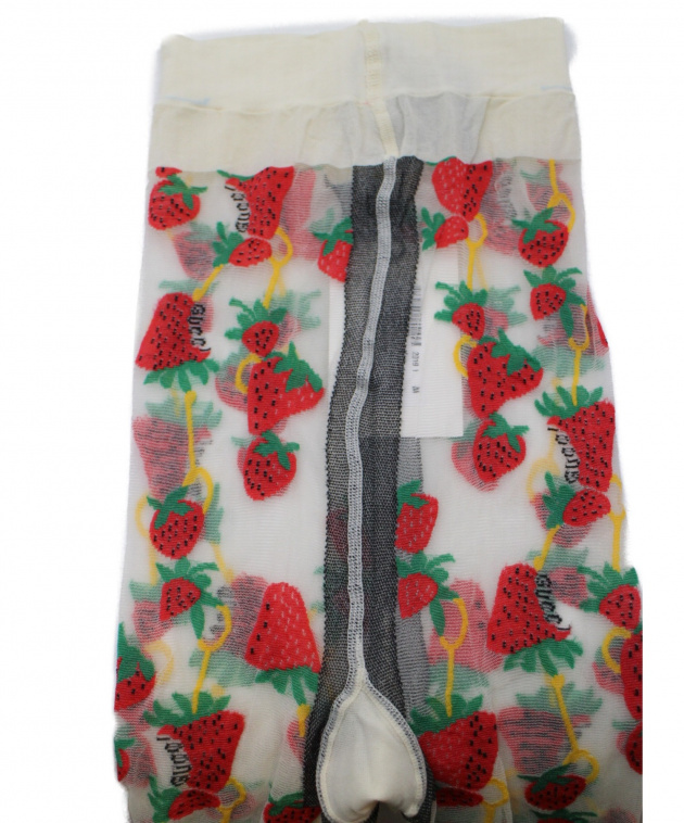 中古・古着通販】GUCCI (グッチ) ストロベリージャガードタイツ サイズ