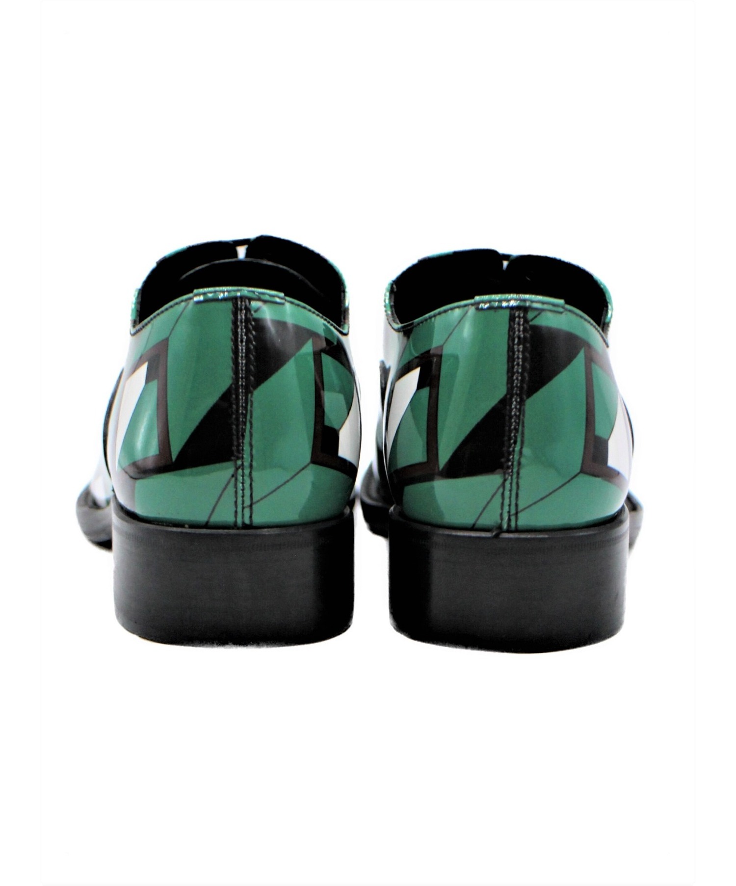 中古・古着通販】PRADA (プラダ) レースアップシューズ グリーン