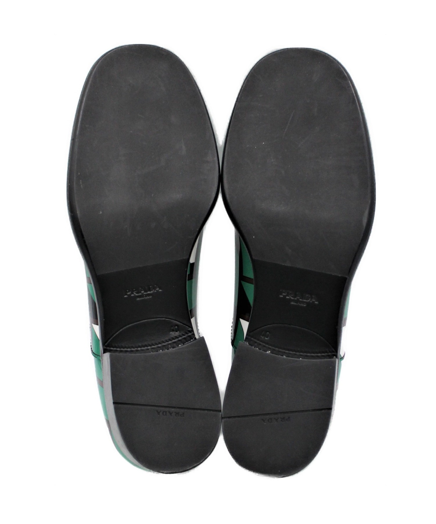 プラダ　PRADA レースアップ　38サイズ 25cm PRADA（プラダ） 靴 メンズ レースアップシューズ ビジネスシューズ