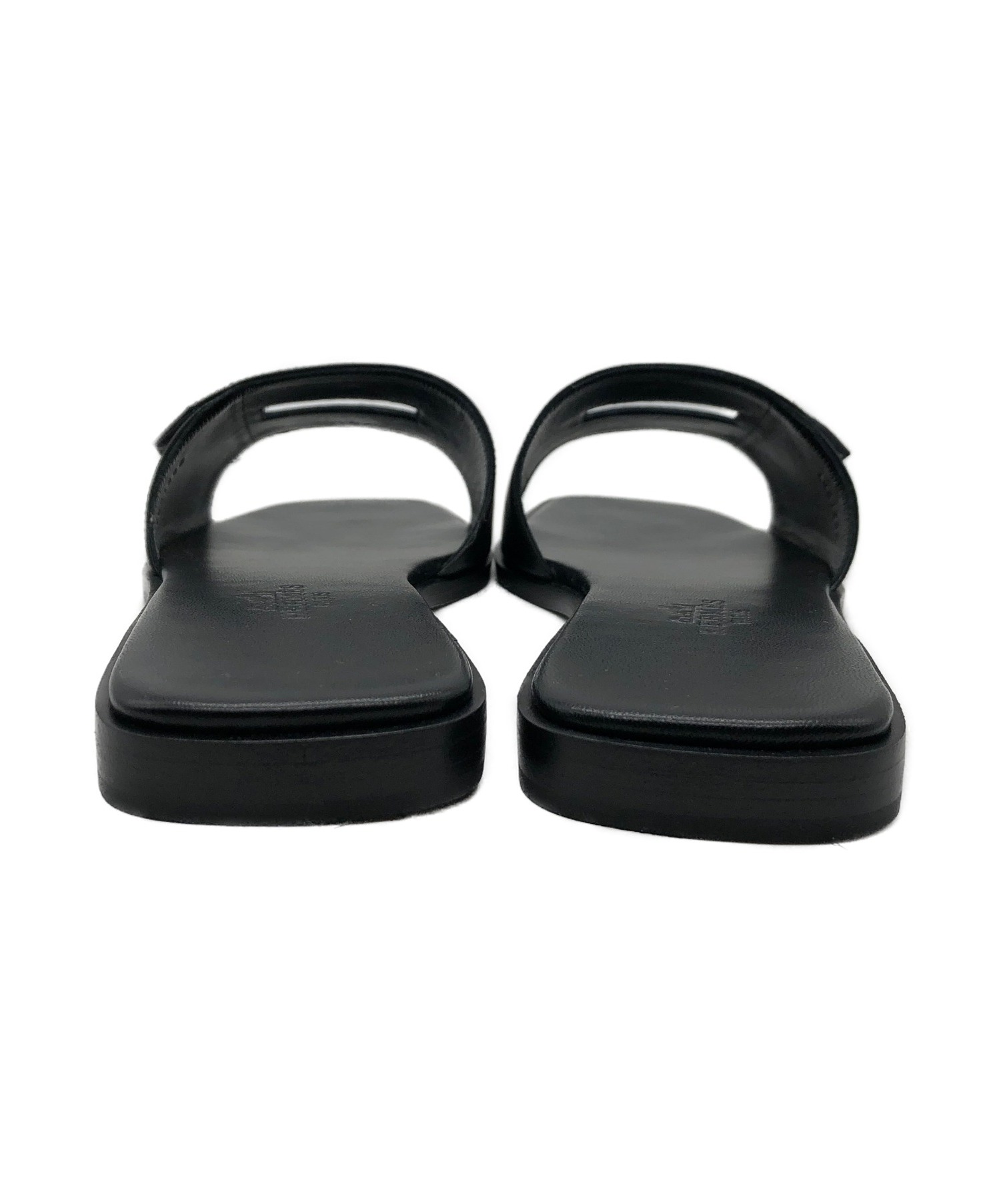 中古・古着通販】HERMES (エルメス) ヴューサンダル ブラック サイズ