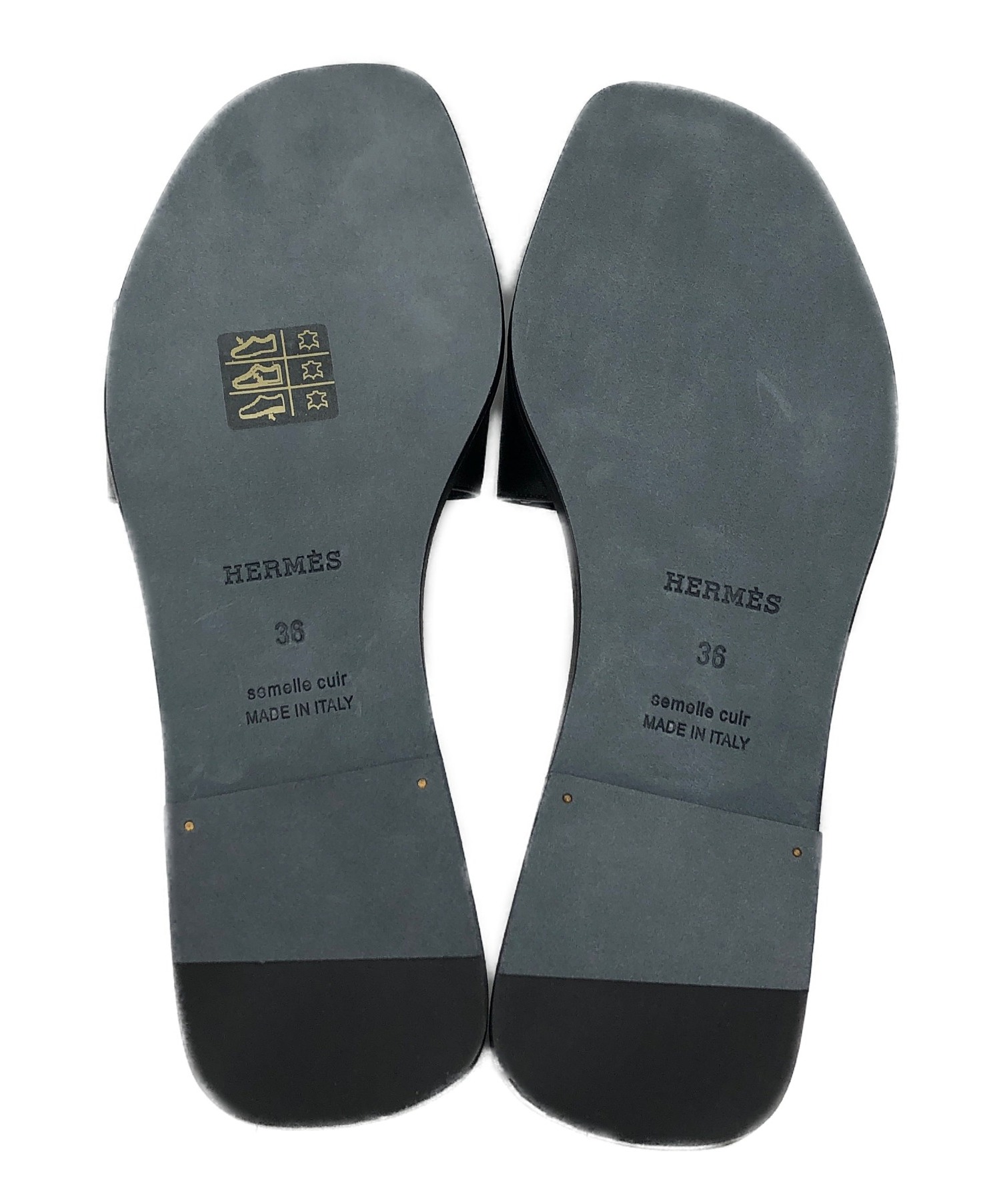 【未使用保管品】HERMES エクストラ サンダル 36(23㎝相当) 未使用保管品】HERMES エクストラ サンダル 36(23㎝相当) - メルカリ