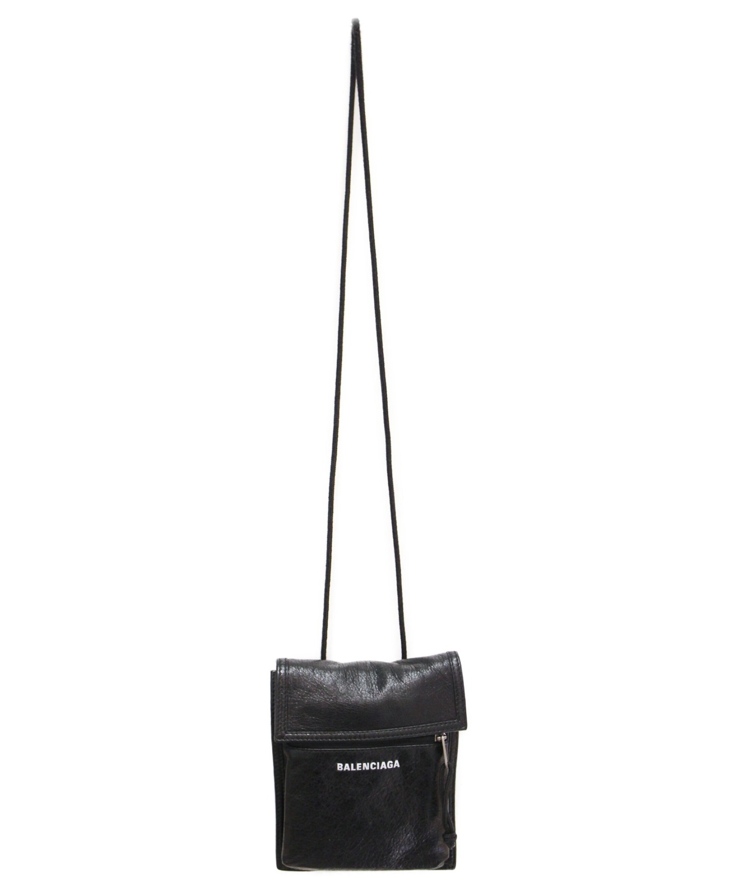 BALENCIAGA ストラップ付きスモールポーチ 美品 BALENCIAGA EXPLORER