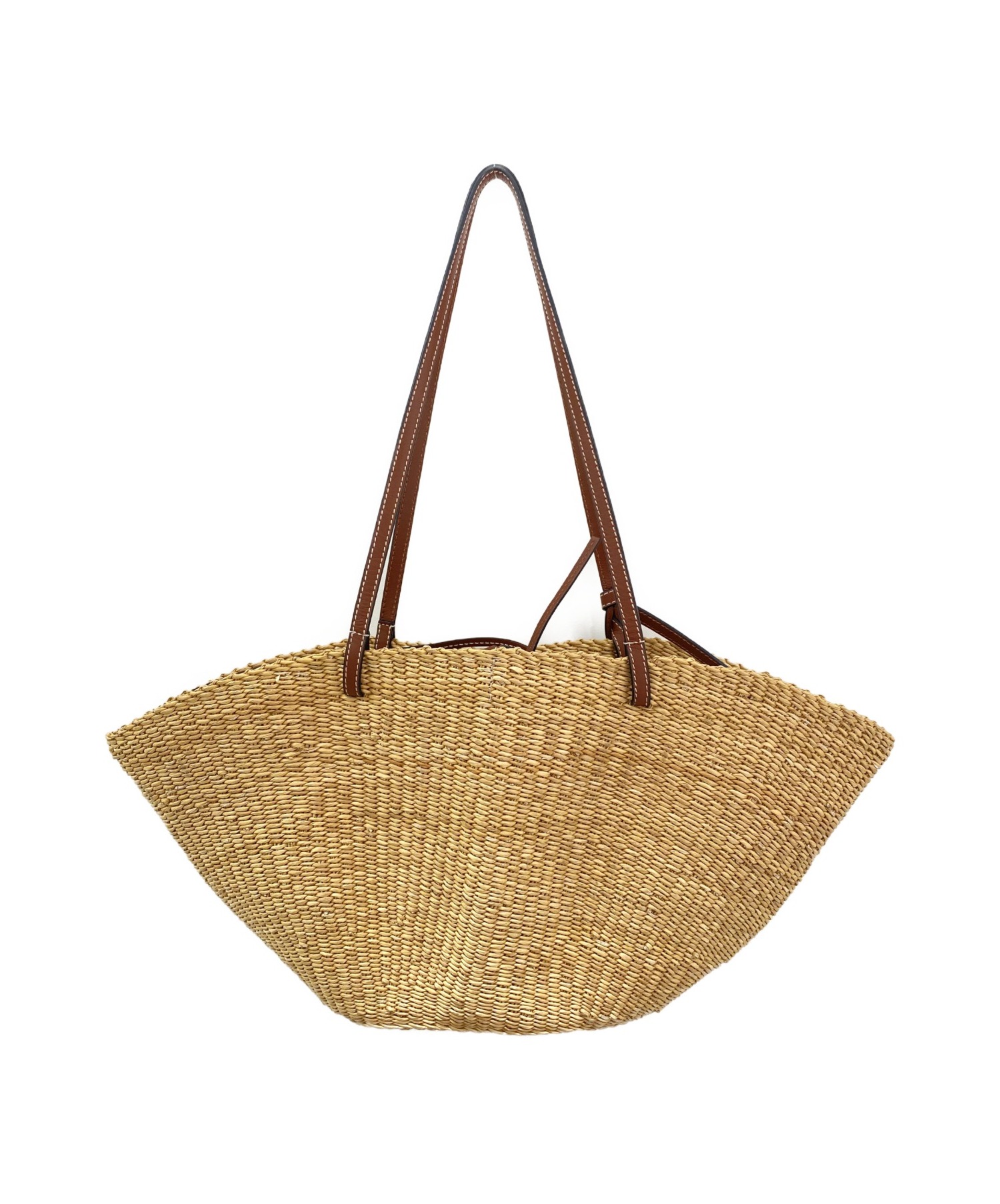 ロエベ　スモールシェルバスケットバッグ 中古・古着通販】LOEWE (ロエベ) スモールシェルバスケットバッグ