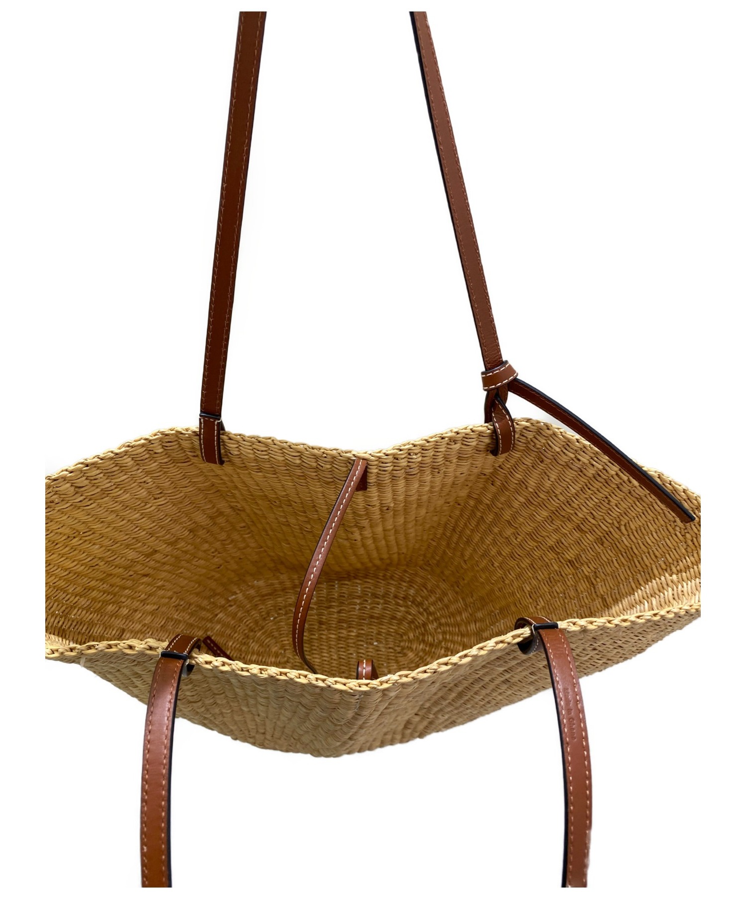 中古・古着通販】LOEWE (ロエベ) スモールシェルバスケットバッグ