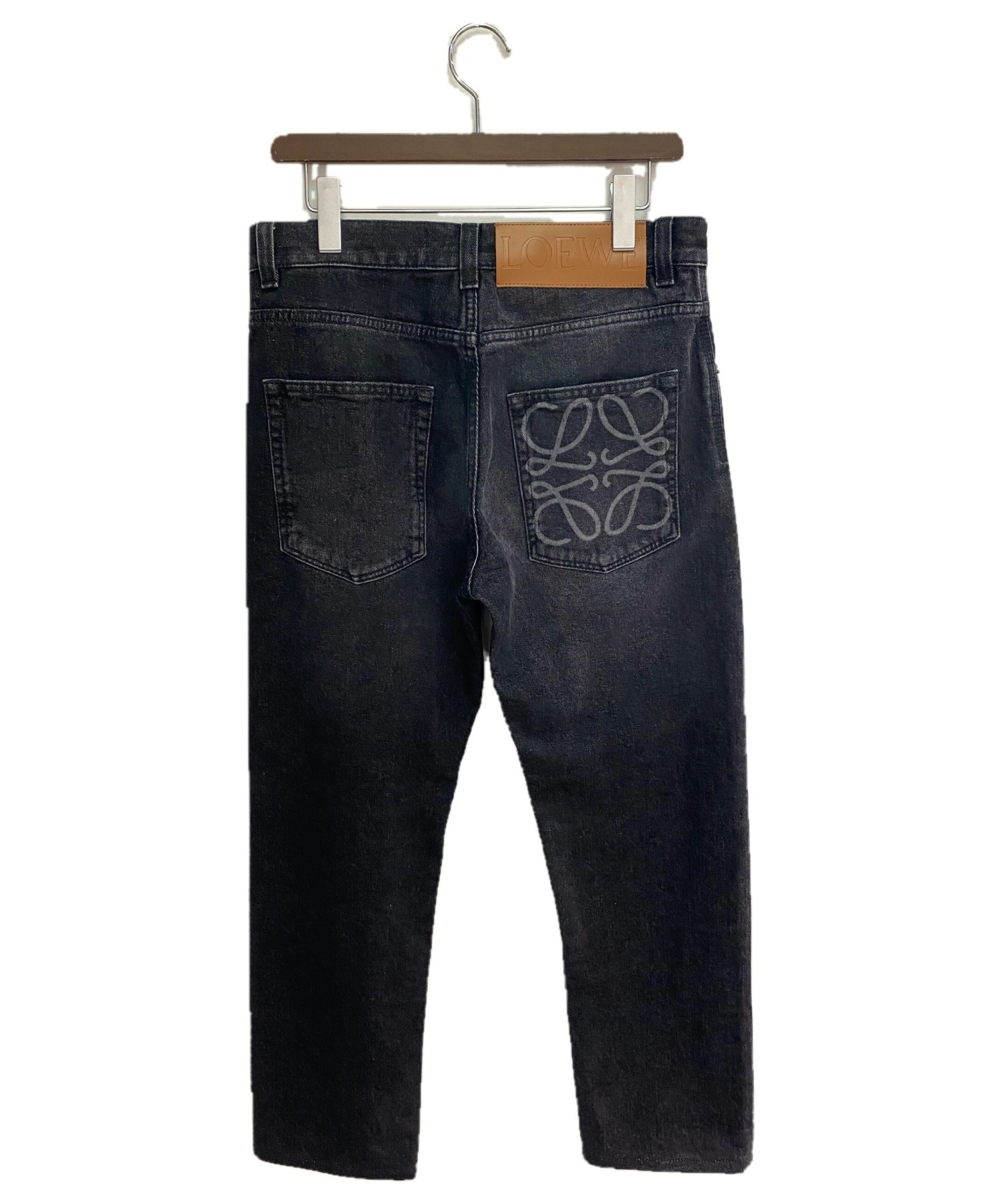 中古・古着通販】LOEWE (ロエベ) アナグラムテーパードデニムパンツ