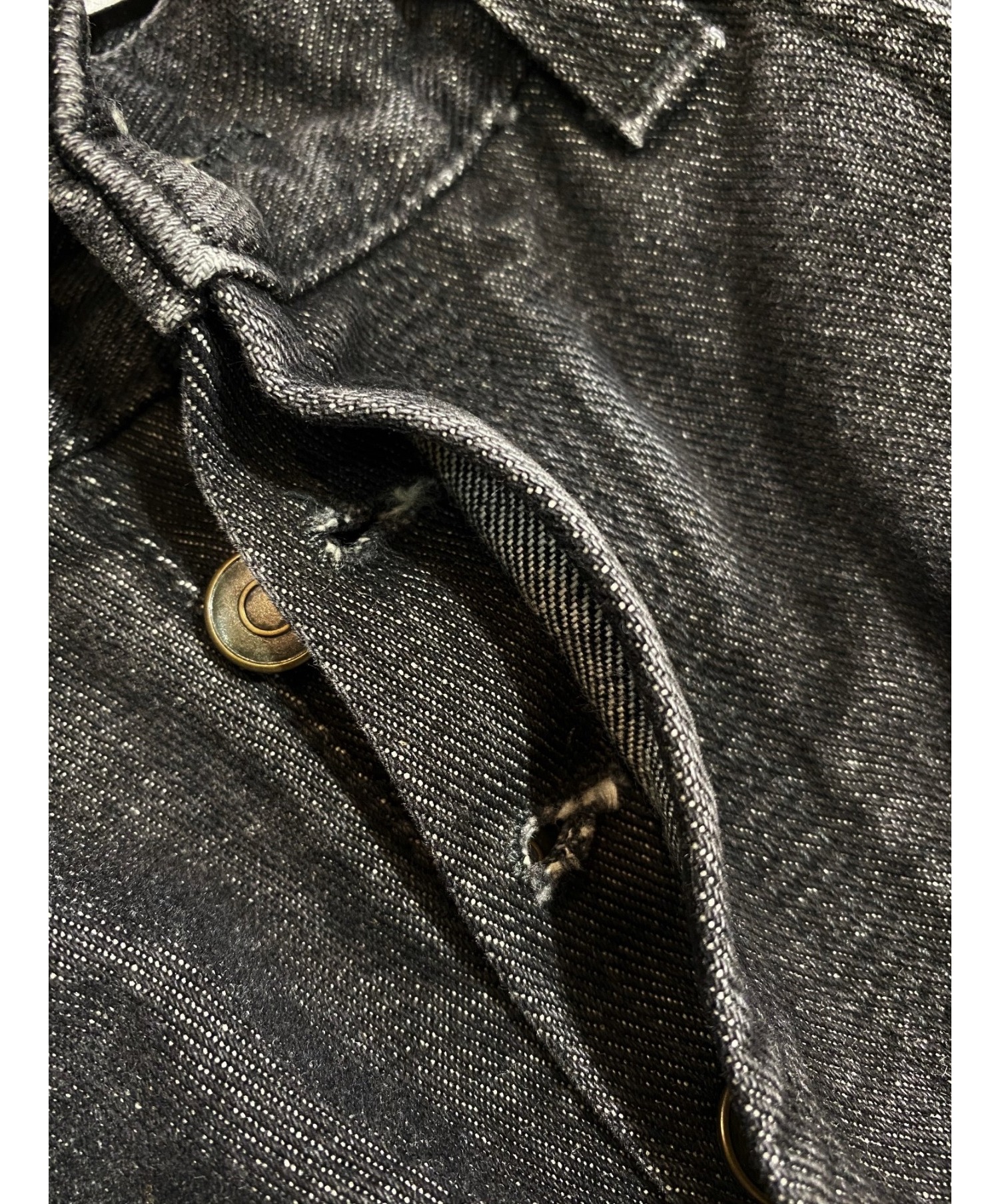 中古・古着通販】LOEWE (ロエベ) アナグラムテーパードデニムパンツ