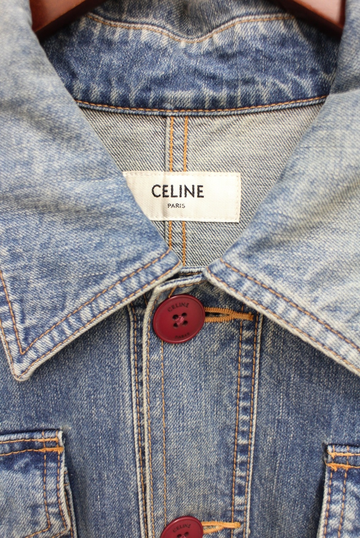 中古・古着通販】CELINE (セリーヌ) 20SS サファリデニムジャケット