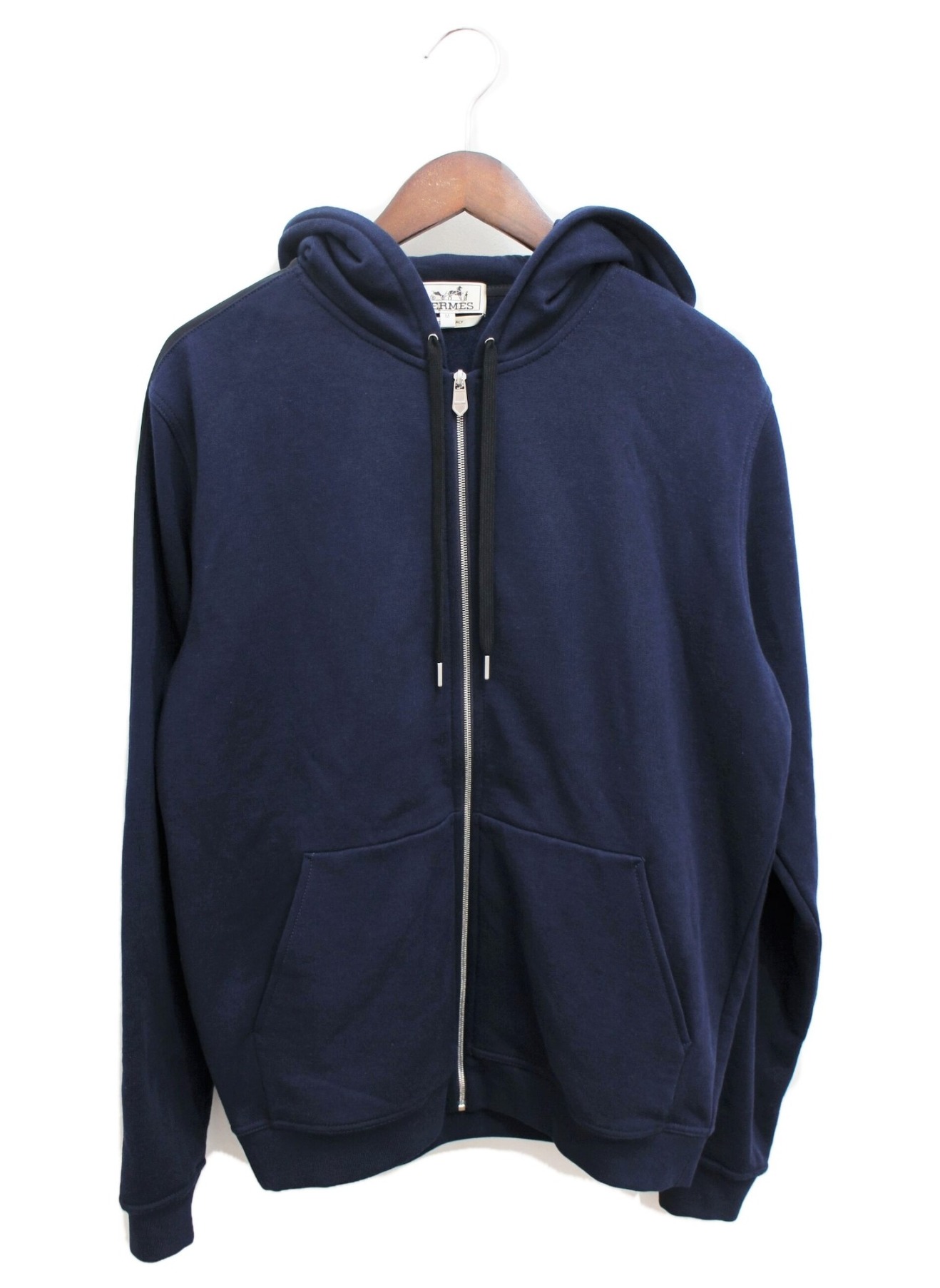 ネイビー ジップアップパーカー Carhartt 「Carhartt」 ジップアップ