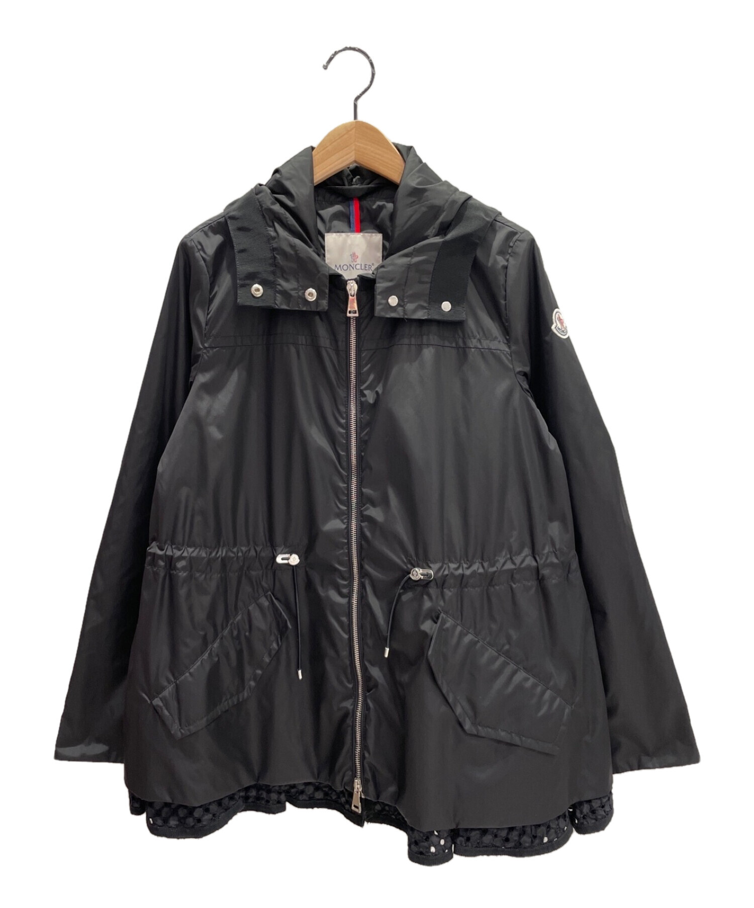 おれんじ様☆国内正規品 MONCLER LOTUS サイズ0 ブラック 中古・古着通販】MONCLER (モンクレール) LOTUS ブラック｜ブランド
