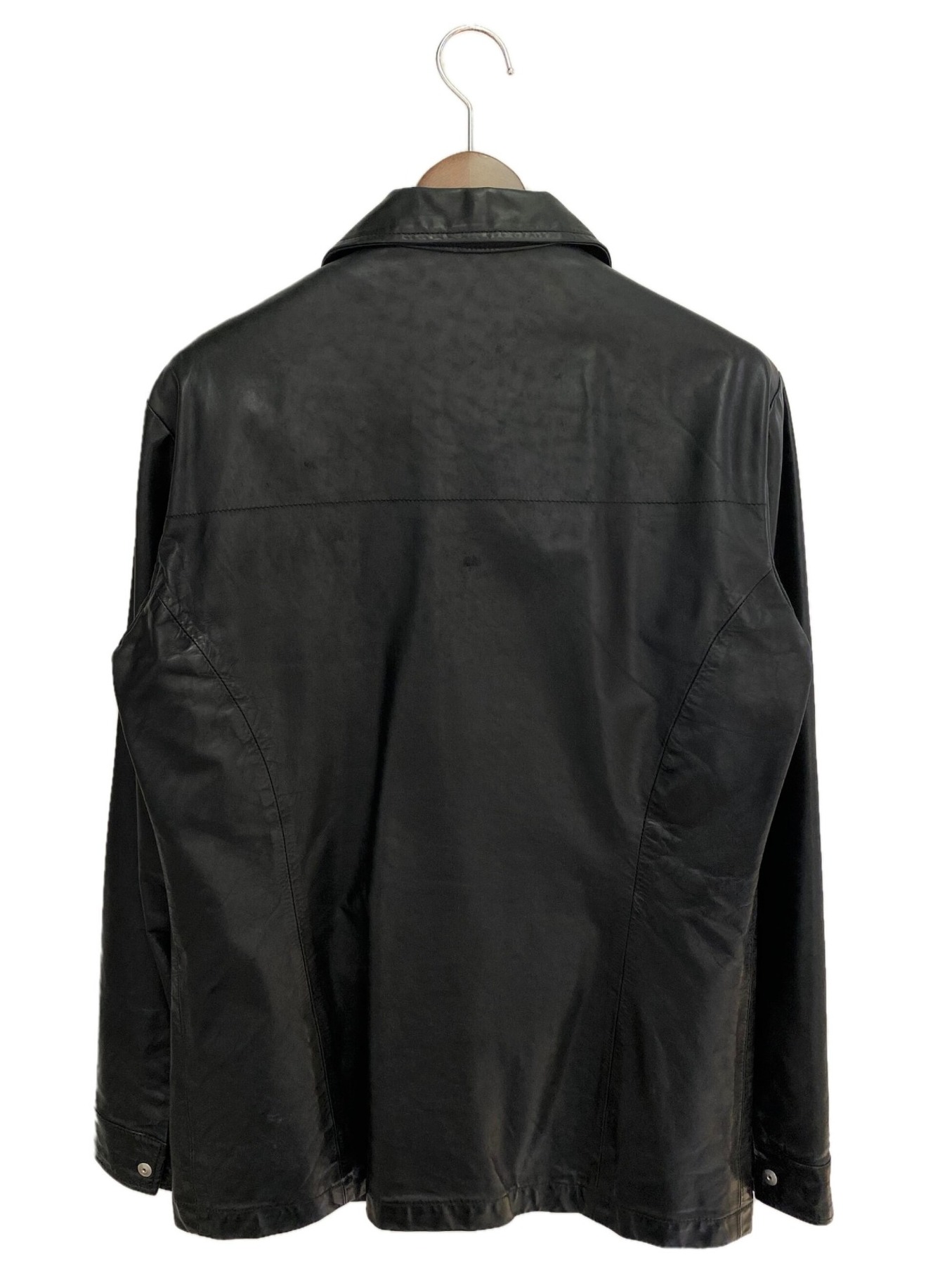 中古・古着通販】Maison Margiela (メゾンマルジェラ) レザーシャツ 