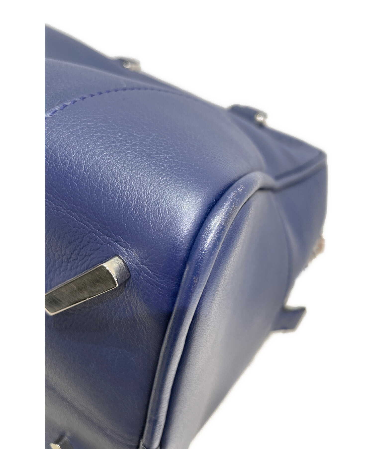 中古・古着通販】LOEWE (ロエベ) アマソナ75ラージ ネイビー サイズ:75