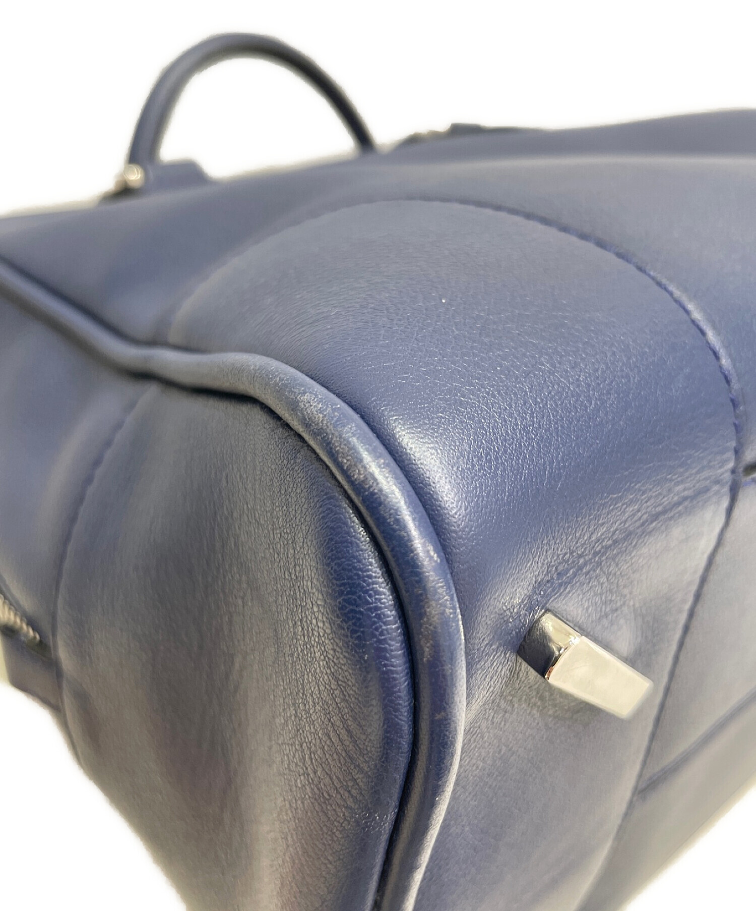 中古・古着通販】LOEWE (ロエベ) アマソナ75ラージ ネイビー サイズ:75 