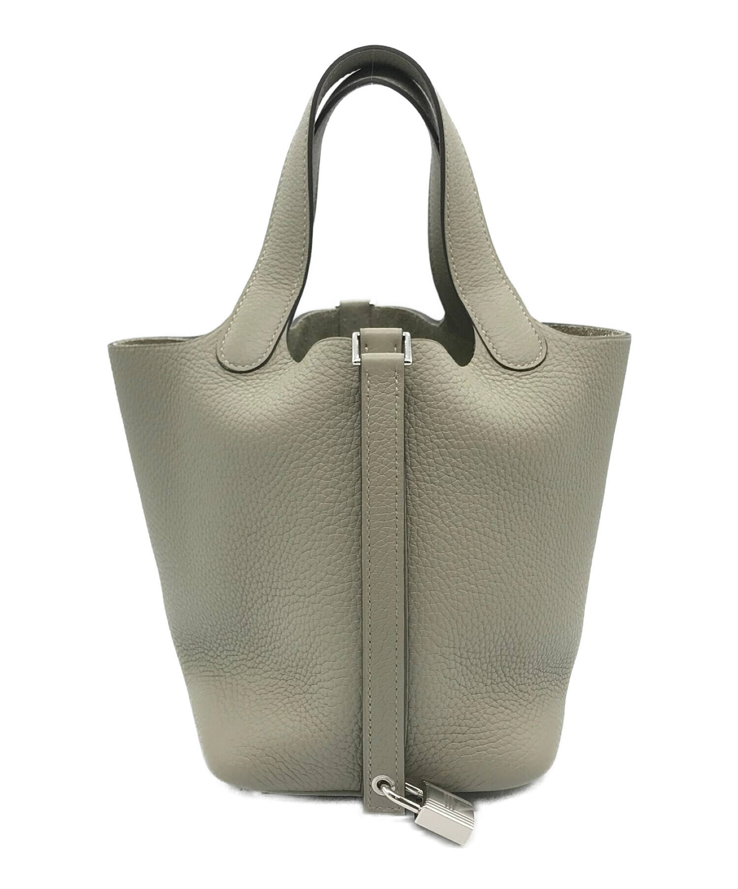 中古・古着通販】HERMES (エルメス) ピコタンロックPM グレー サイズ 