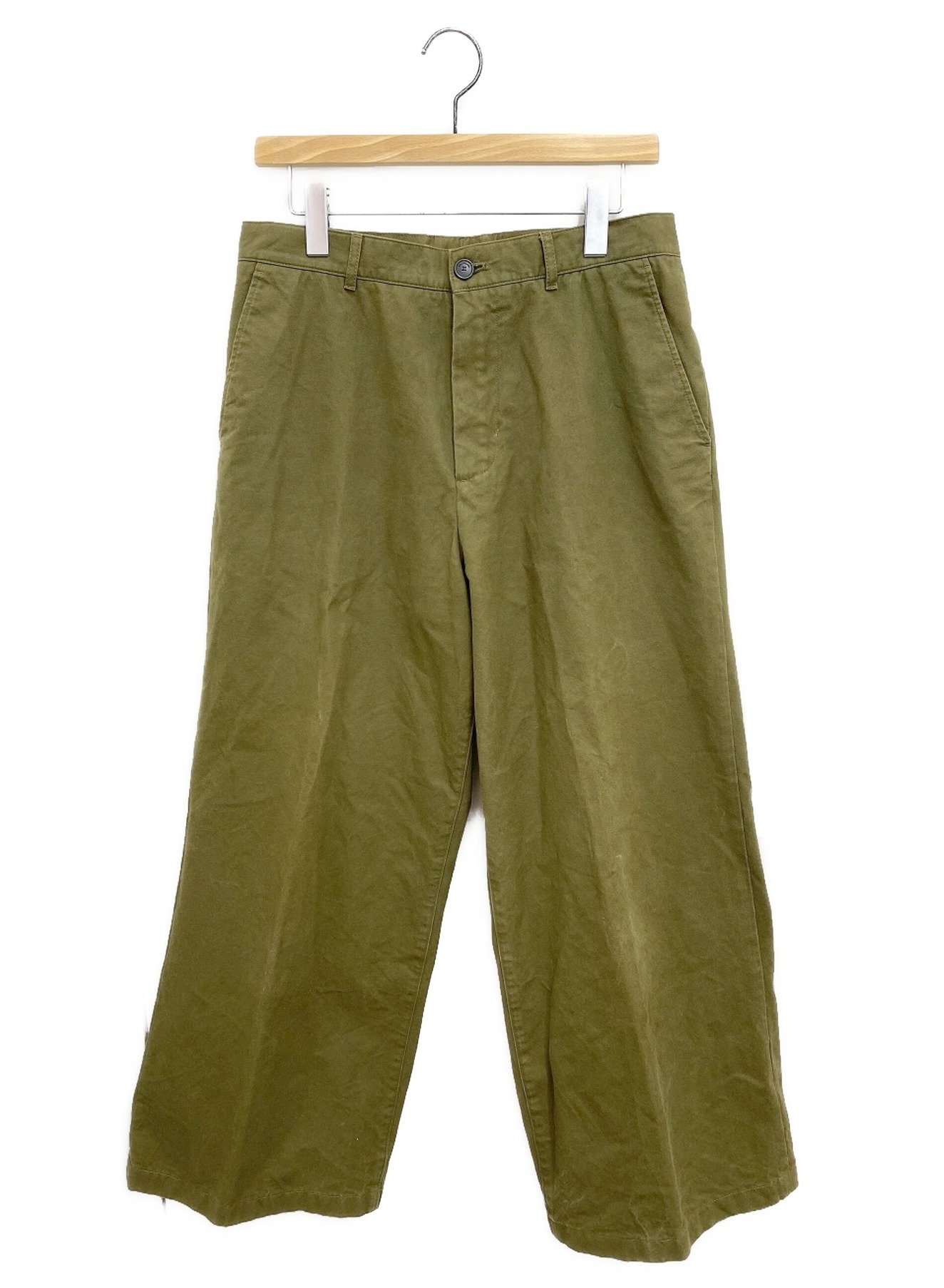 中古・古着通販】BALENCIAGA (バレンシアガ) Baggy Trousers オリーブ