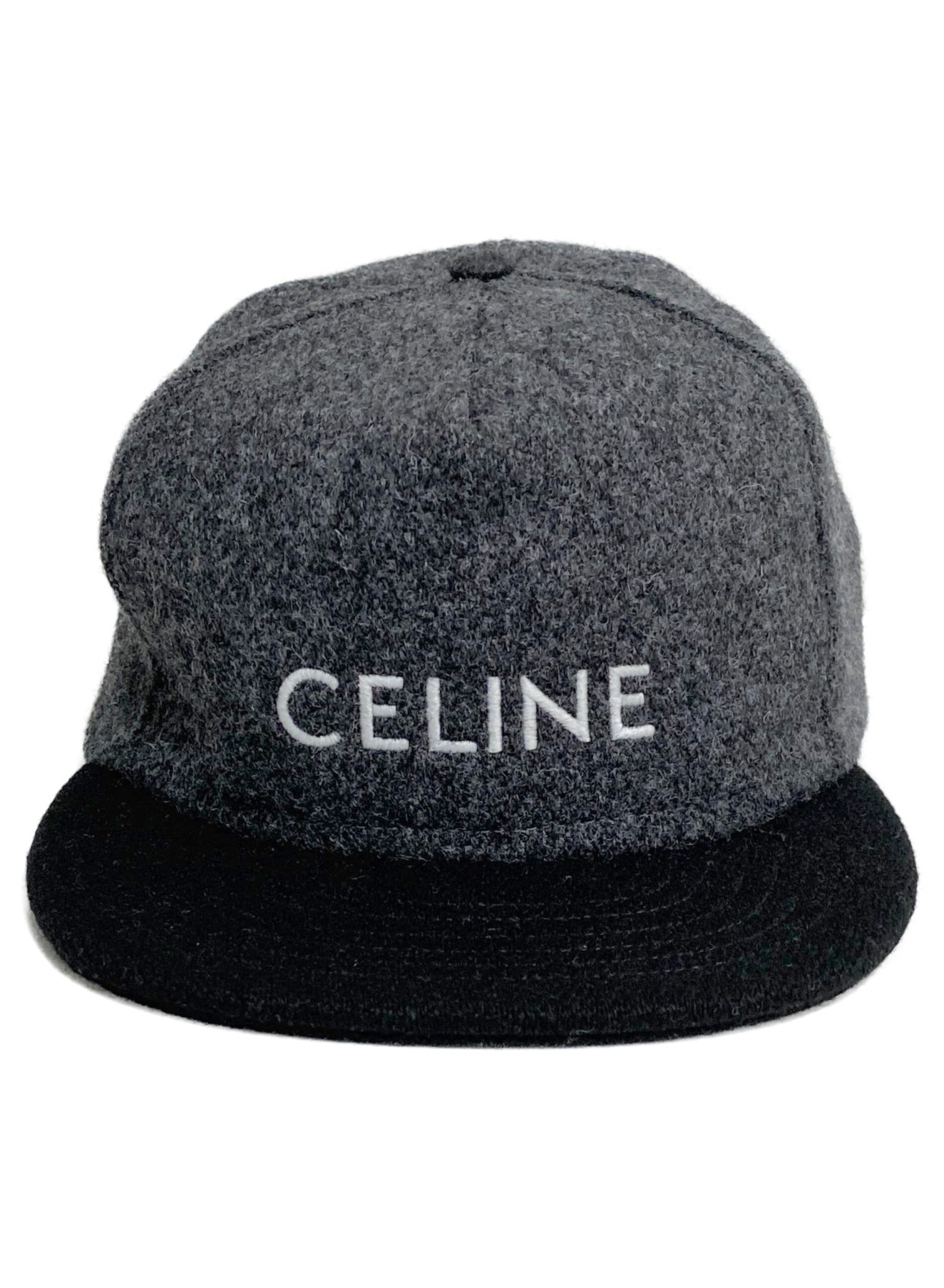 中古・古着通販】CELINE (セリーヌ) ウールベースボールキャップ 