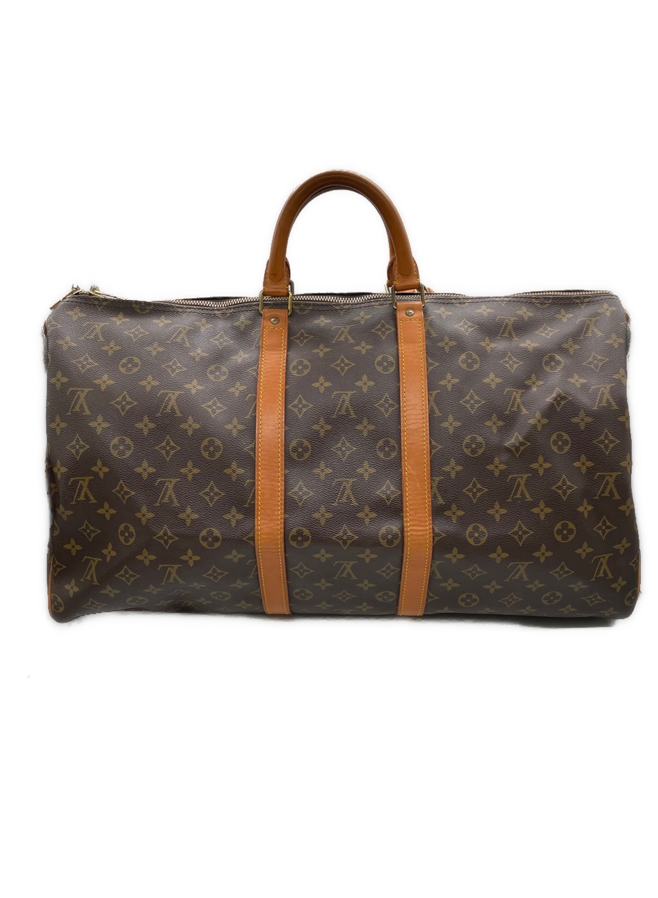 中古・古着通販】LOUIS VUITTON (ルイ ヴィトン) キーポル55 ブラウン