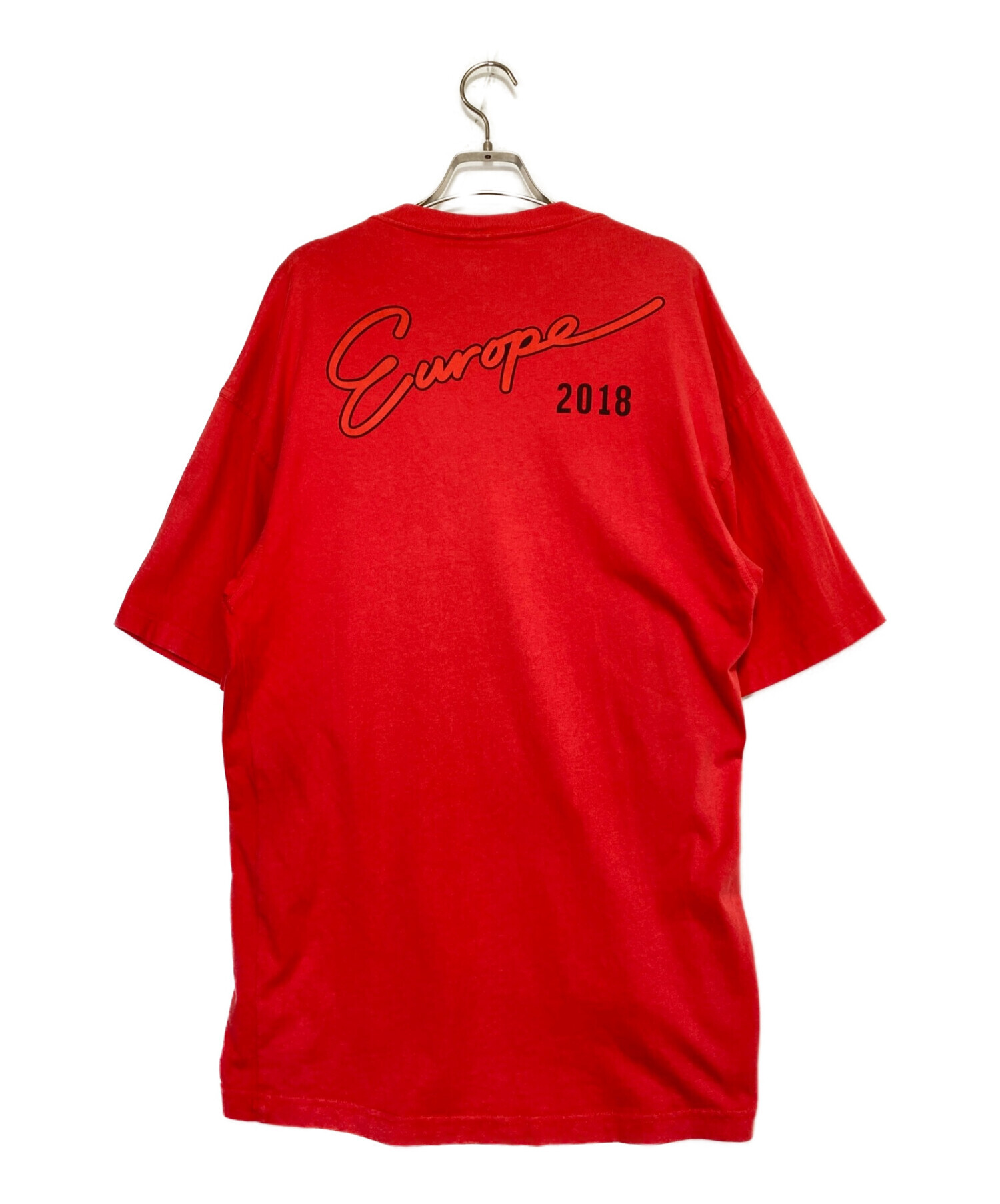 中古・古着通販】BALENCIAGA (バレンシアガ) EUROPEプリントTシャツ 