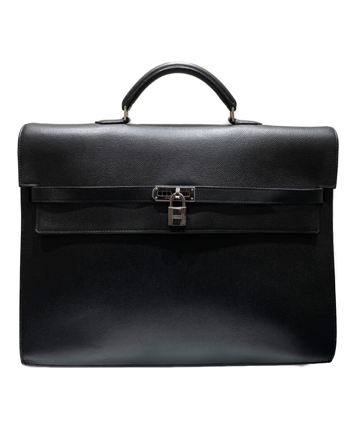 中古・古着通販】HERMES (エルメス) ケリーデペッシュ38 ブラック 