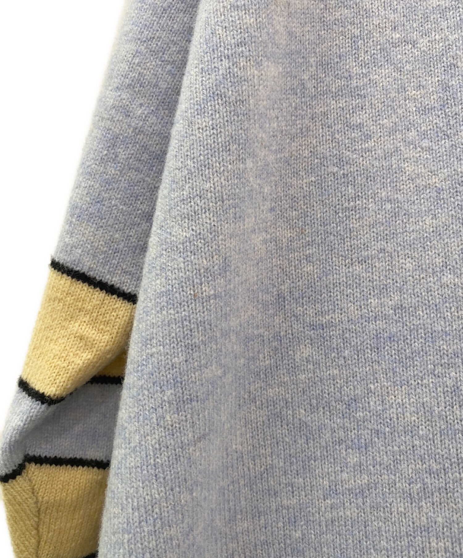 中古・古着通販】LOEWE (ロエベ) Vネックニットワンピース ライト