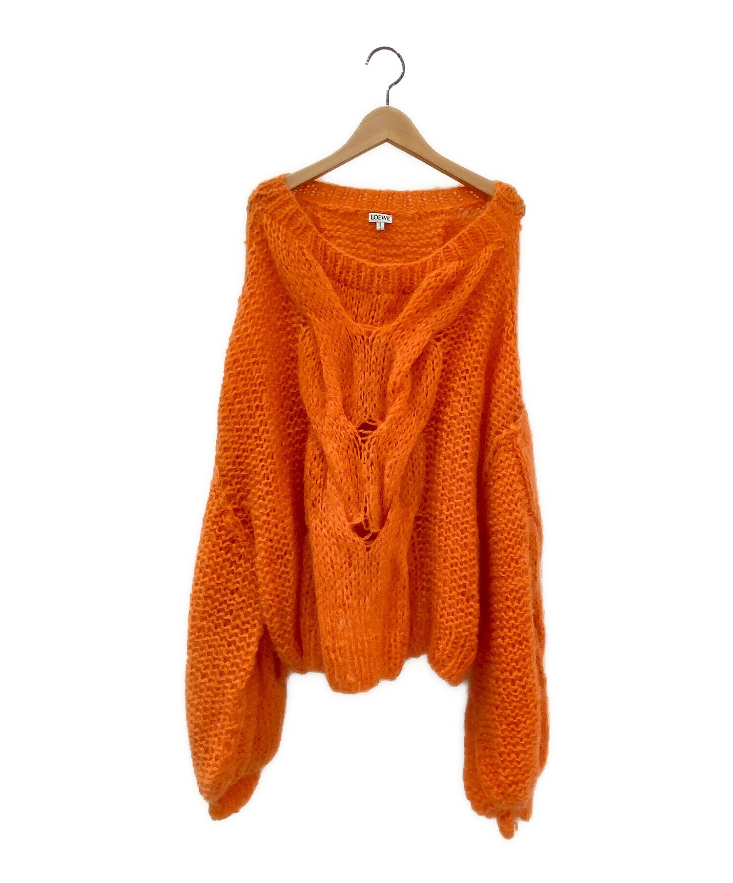 中古・古着通販】LOEWE (ロエベ) ボリュームキッドモヘアニット