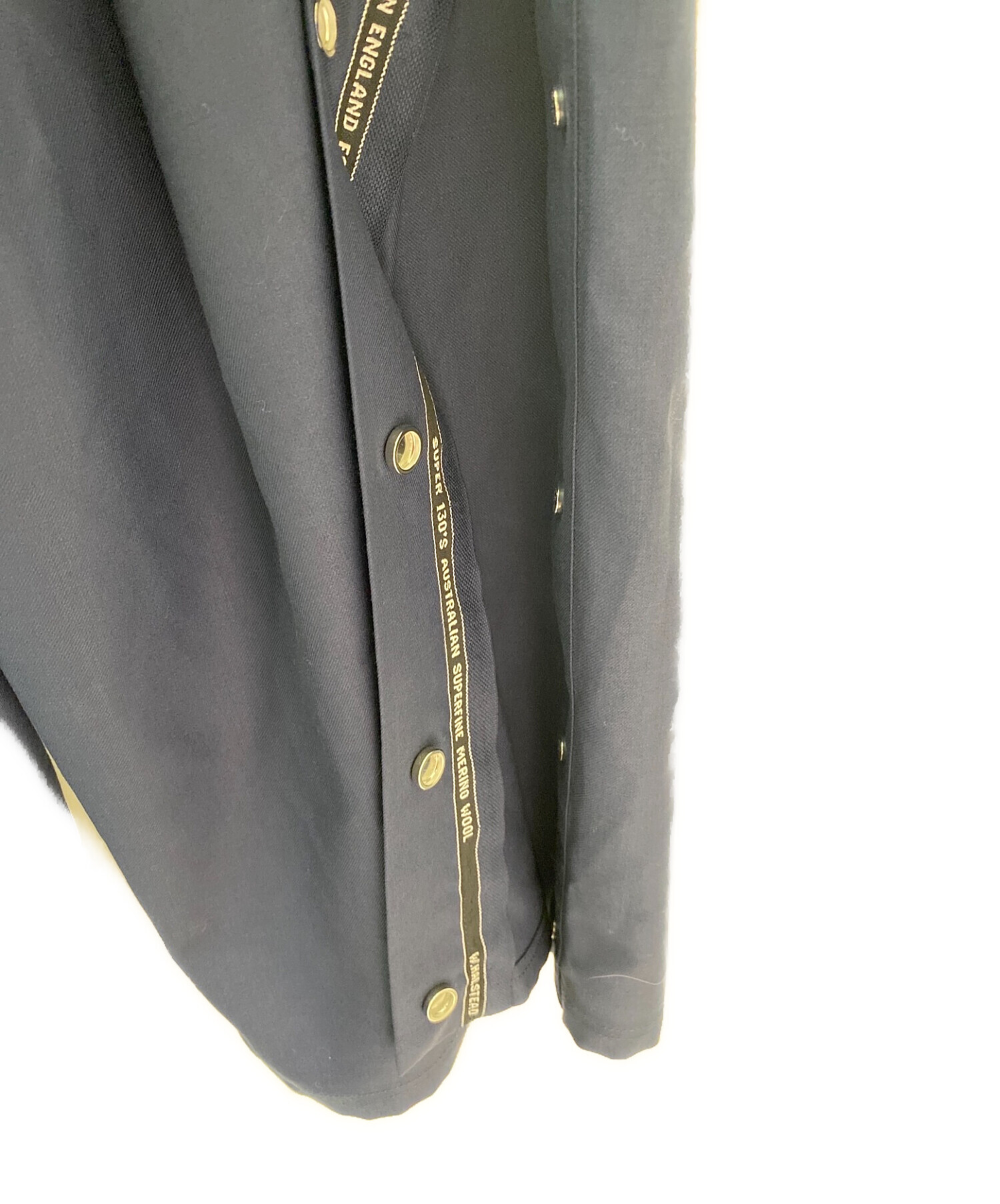 中古・古着通販】LOEWE (ロエベ) サイドボタンデザインワイドパンツ 