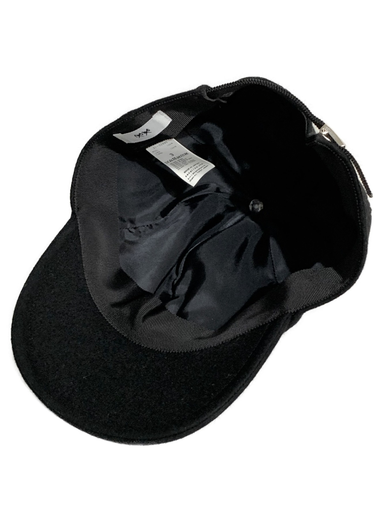 sacai KAWS キャップ サカイ カウズ BLACK×WHITE 1 sacai x KAWS
