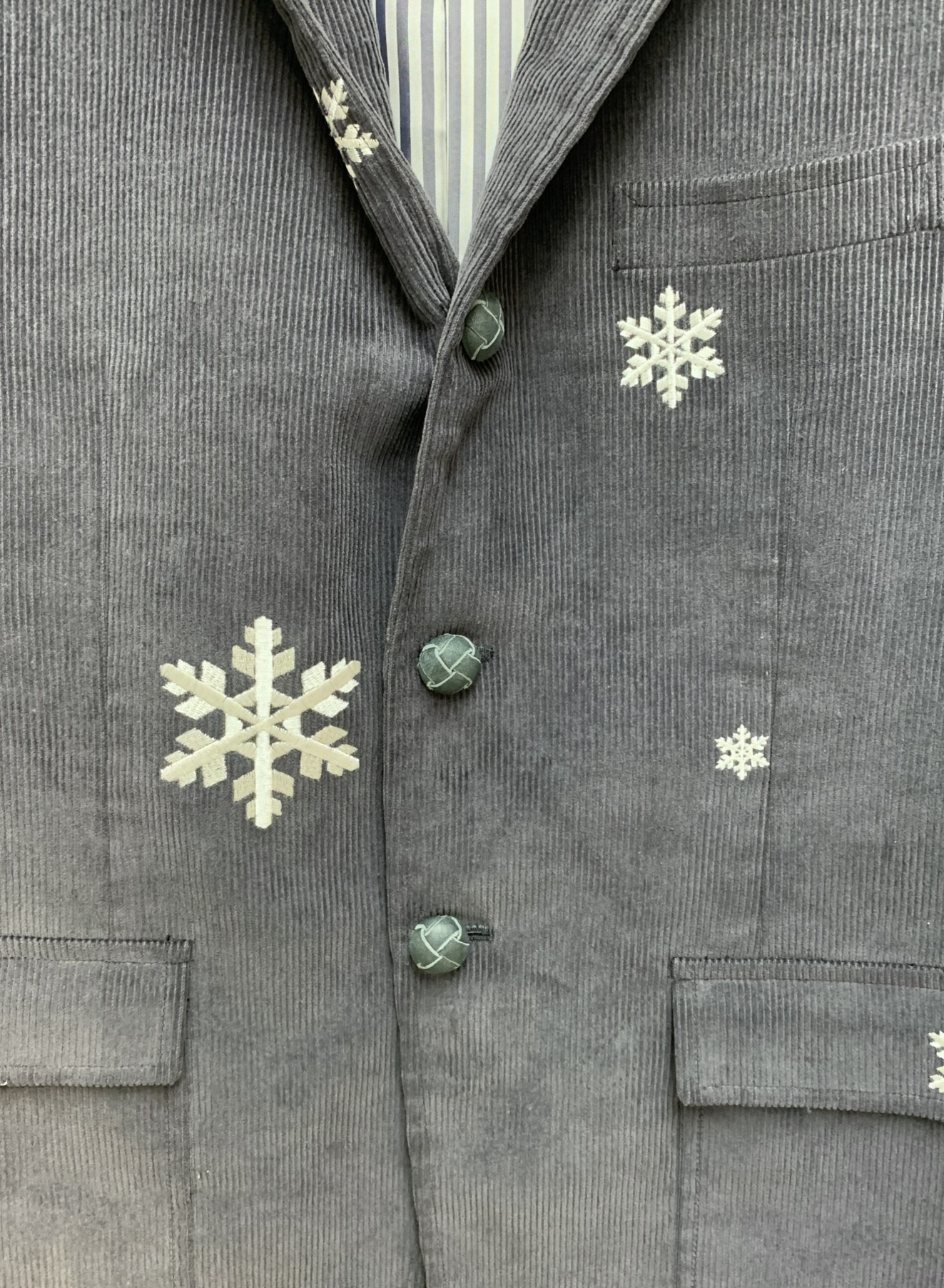 THOM BROWNE. グレー コーデュロイ テーラードジャケット THOM BROWNE. グレー コーデュロイ テーラードジャケット 楽天市場