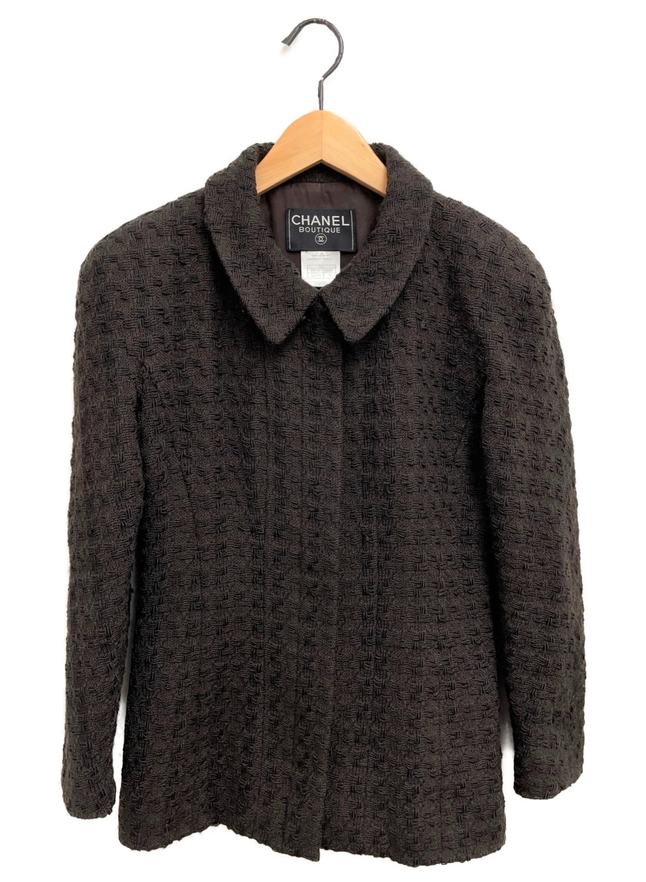 中古・古着通販】CHANEL (シャネル) セットアップスーツ ブラウン