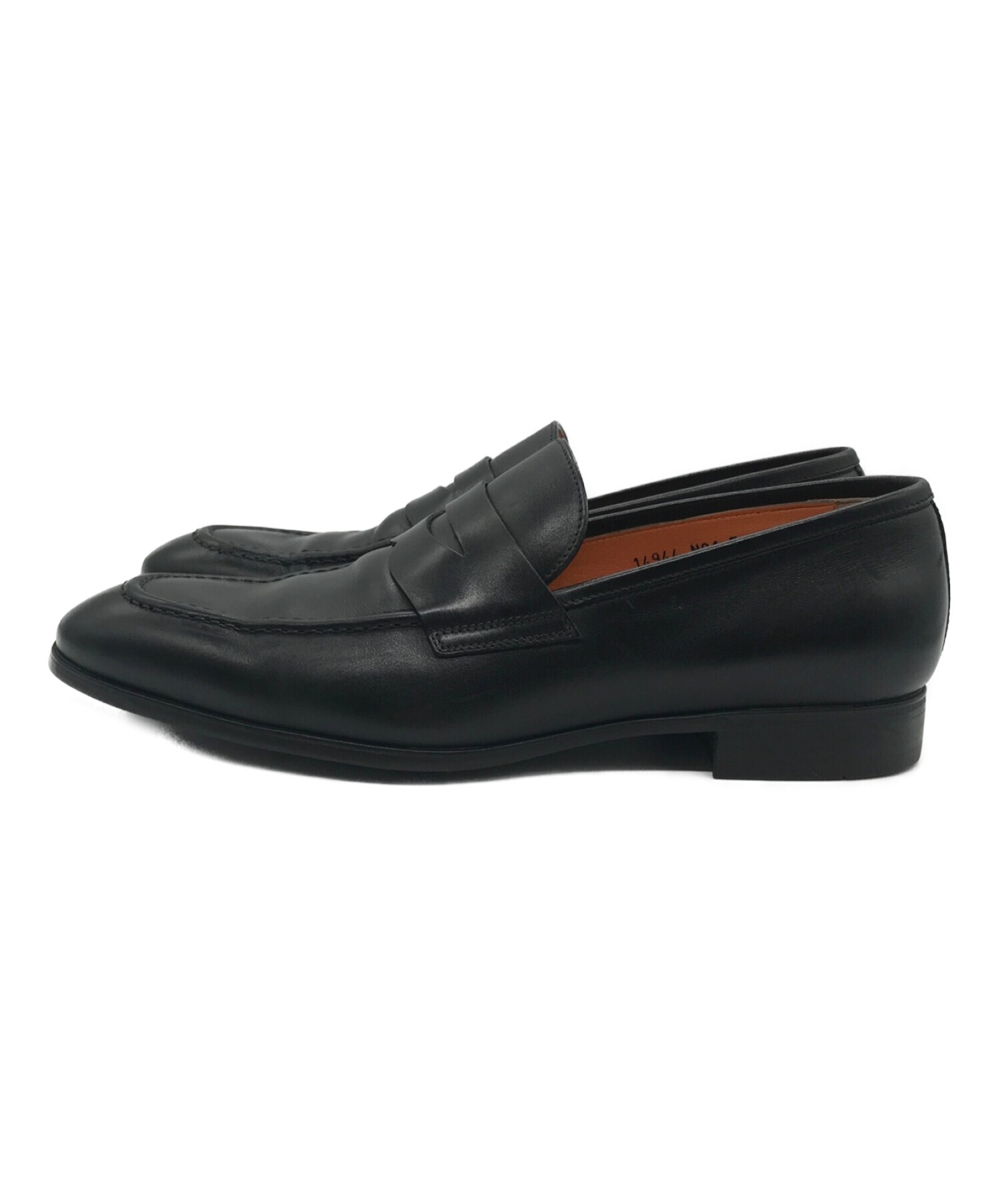 中古・古着通販】Santoni (サントーニ) コインローファー ブラック