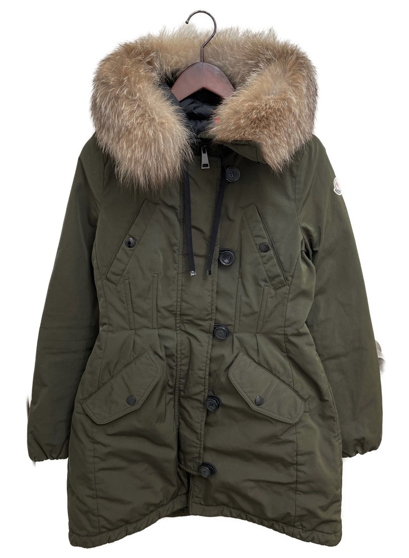 中古・古着通販】MONCLER (モンクレール) AREDHEL カーキ サイズ 中古・古着通販】MONCLER (モンクレール) AREDHEL カーキ サイズ
