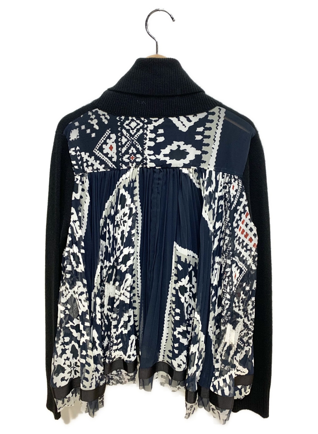 中古・古着通販】sacai (サカイ) 切替バックフレアタートルネック 
