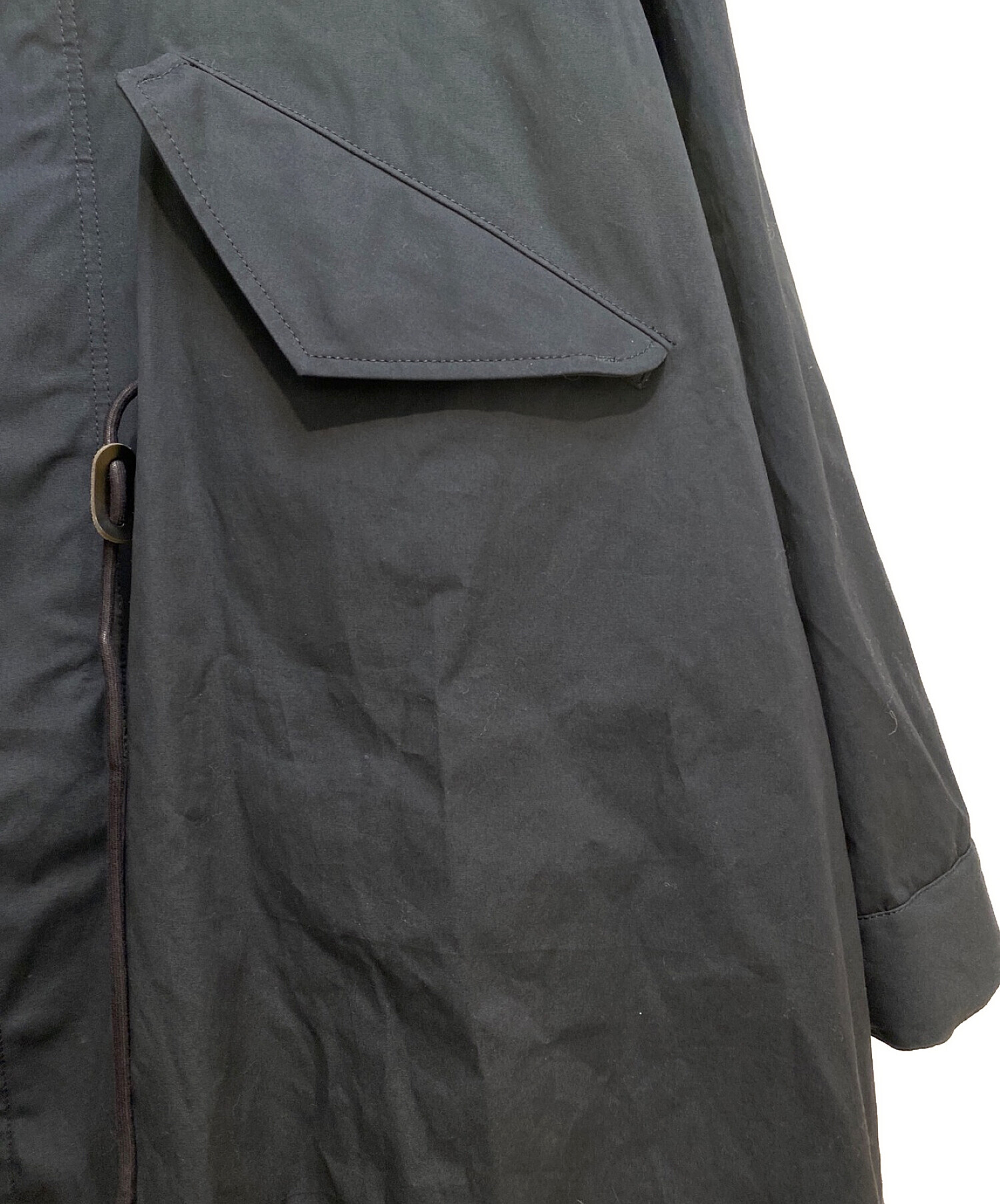 中古・古着通販】sacai (サカイ) コットンモッズコート ネイビー