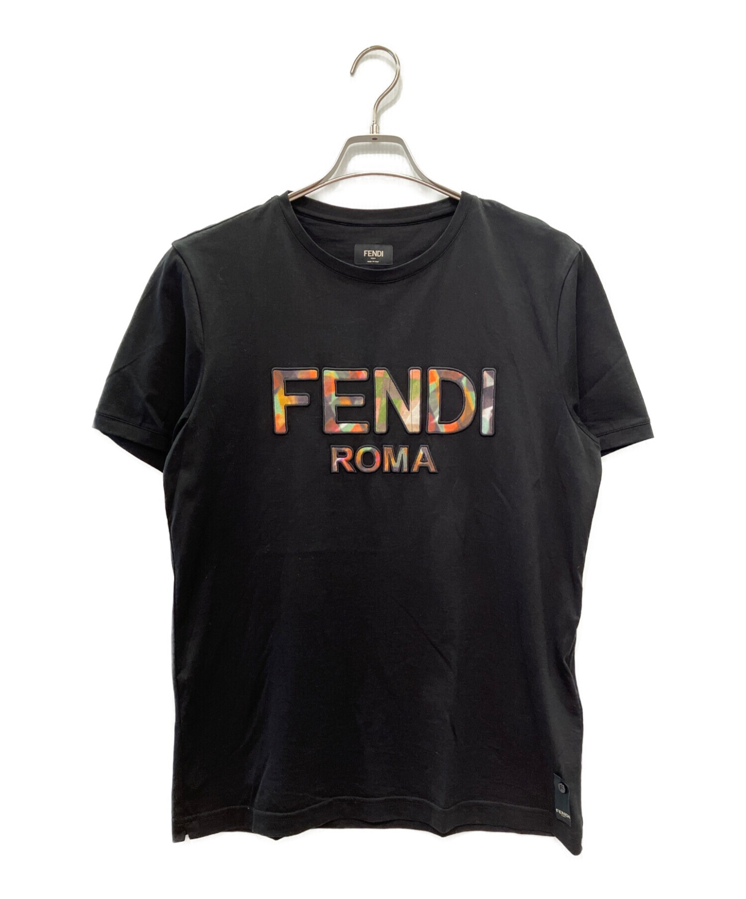 中古・古着通販】FENDI (フェンディ) Tシャツ ブラック サイズ:L