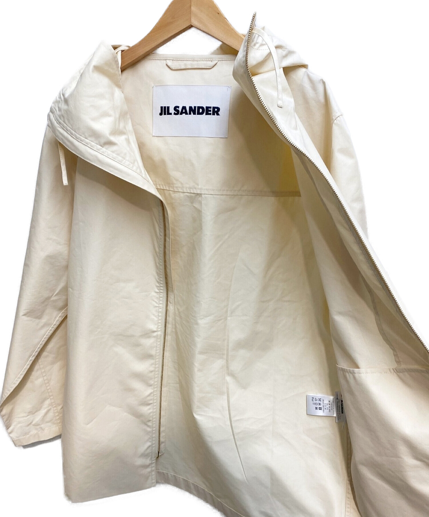 中古・古着通販】JIL SANDER (ジルサンダー) フーデッドジャケット 