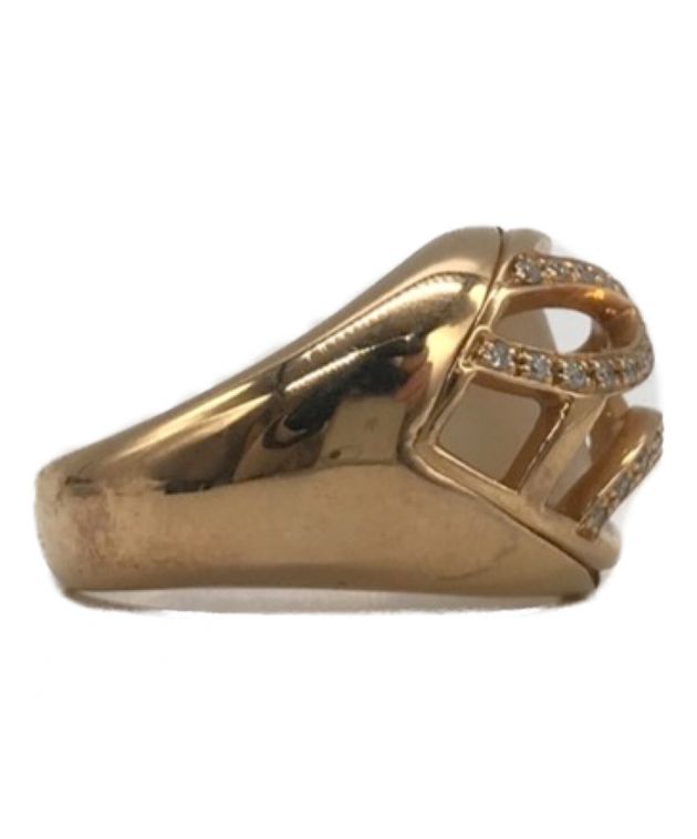 Queen ダイヤモンド リング K18#13 01-62899b Queen（DAMIANI） Queen