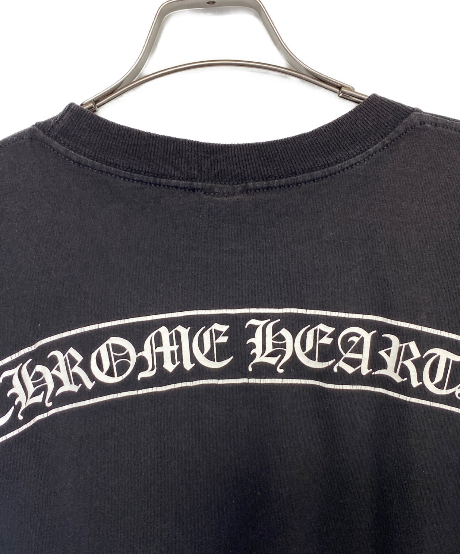 中古・古着通販】CHROME HEARTS (クロムハーツ) ポケットTシャツ 