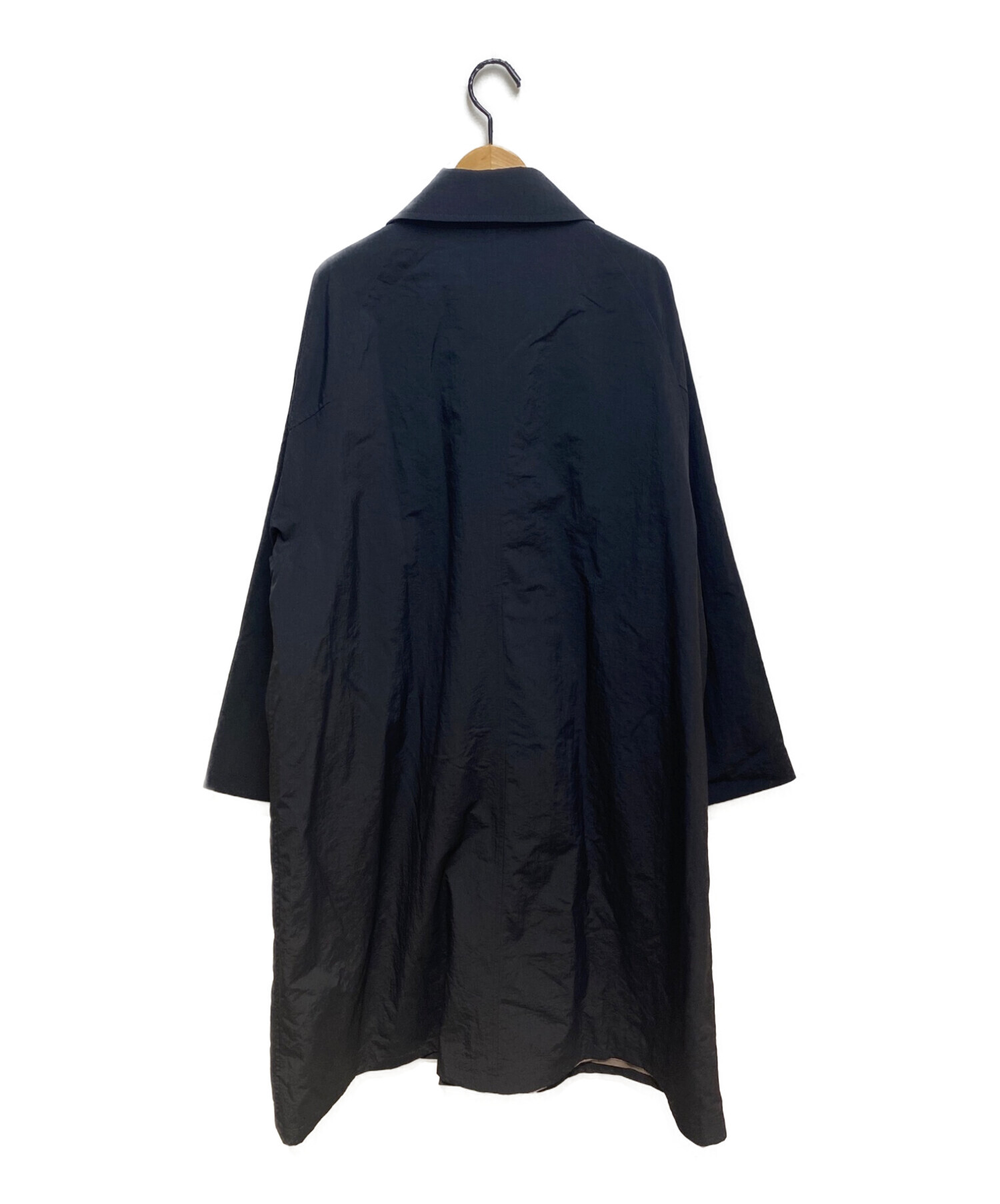 中古・古着通販】POLYPLOID (ポリプロイド) LONG COAT C ブラック 