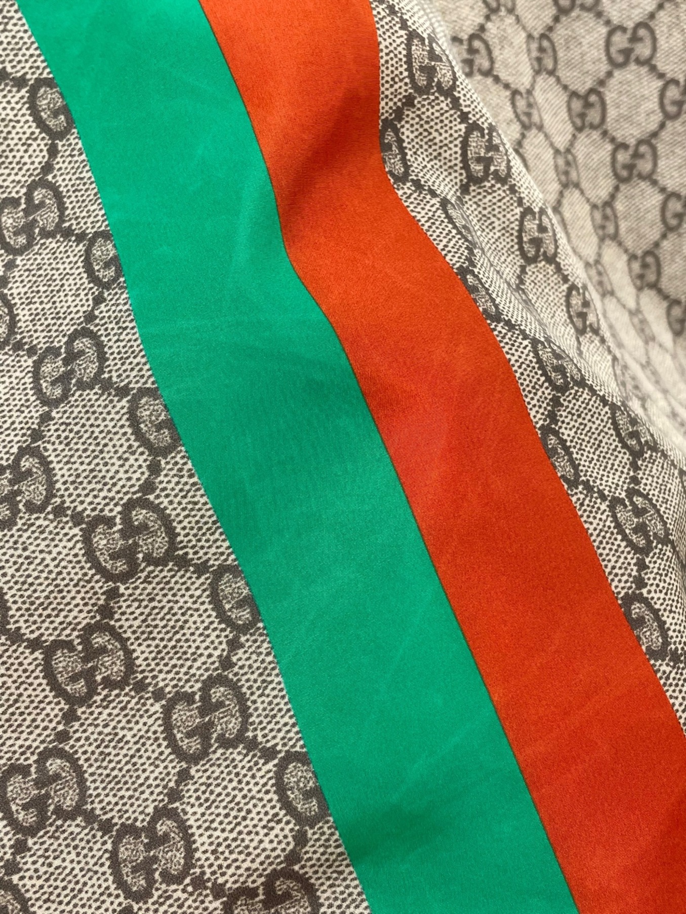 中古・古着通販】GUCCI (グッチ) Fake/Not Print GG Nylon Jacket