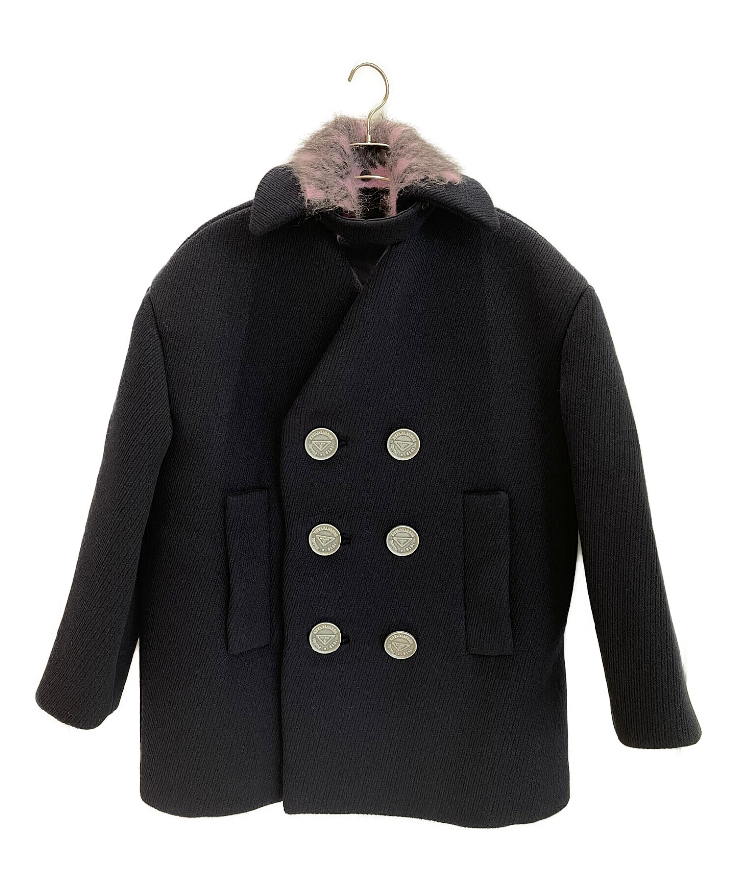 中古・古着通販】PRADA (プラダ) ダブルブレスト ウール キャバン