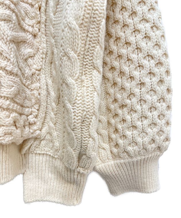 中古・古着通販】stein (シュタイン) OVERSIZED INTERLACED CABLE KNIT 