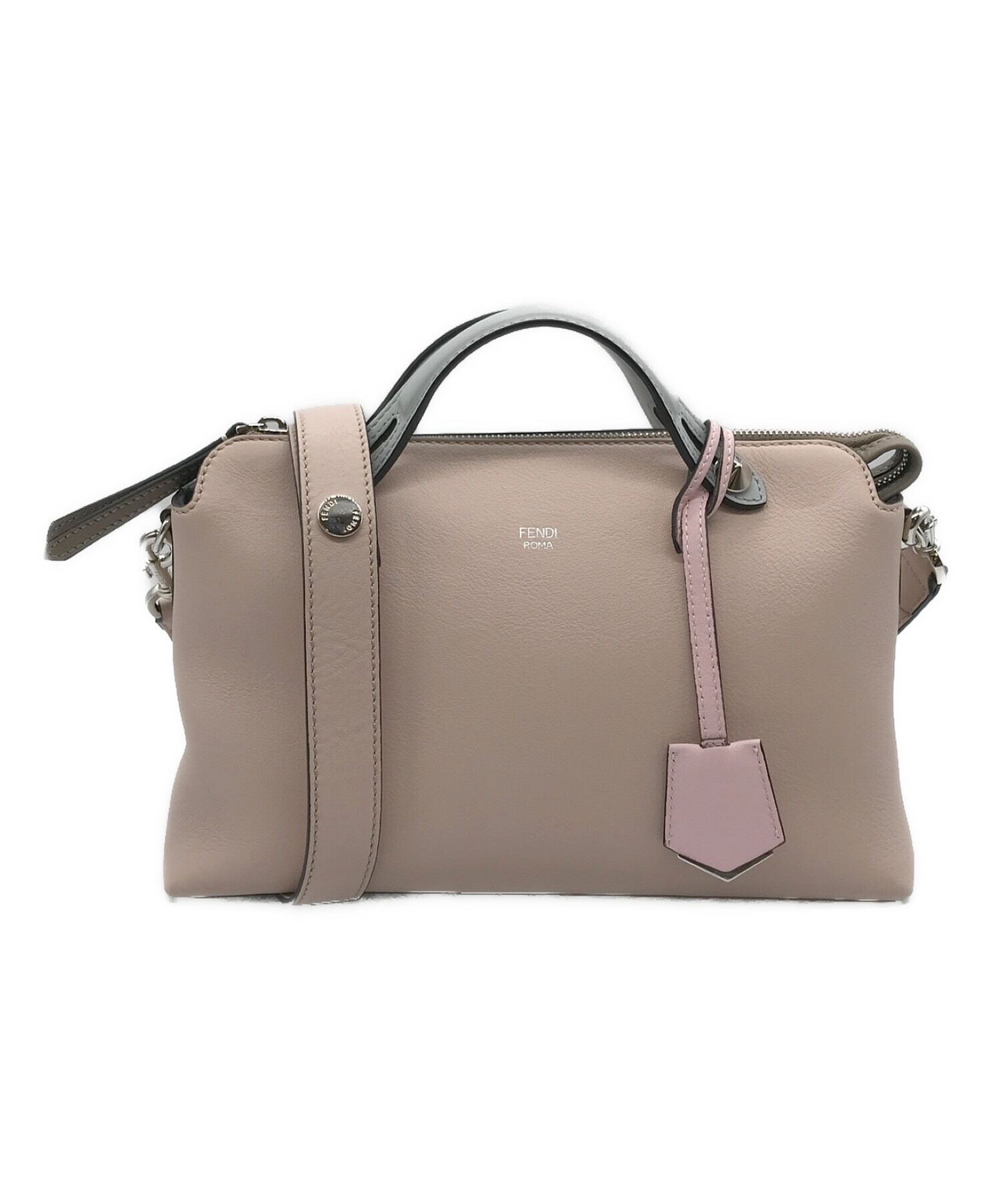 中古・古着通販】FENDI (フェンディ) レザー2WAYショルダーバッグ 