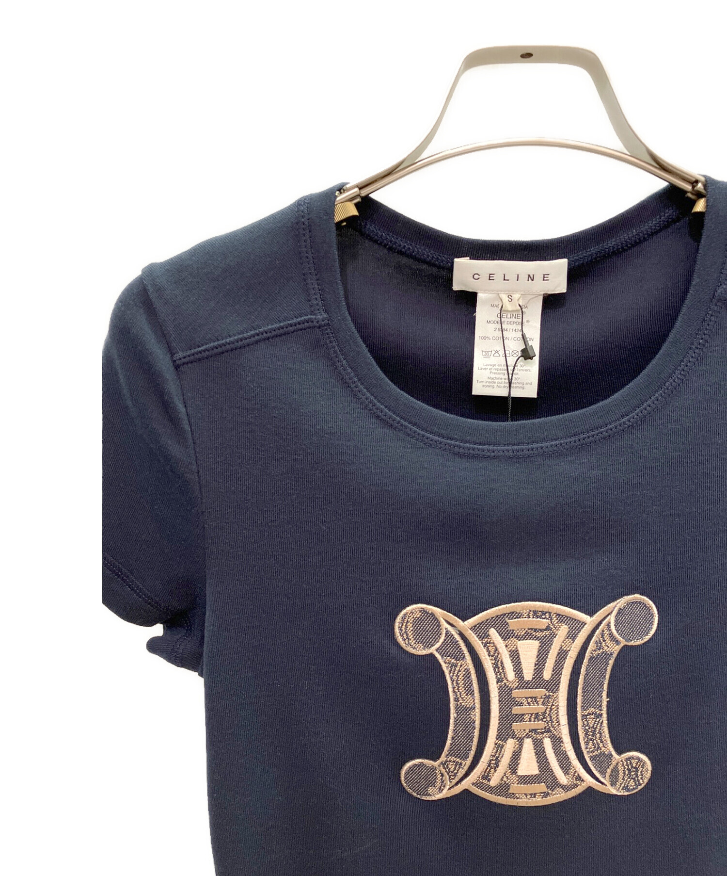 中古・古着通販】CELINE (セリーヌ) マカダム柄トリオンフカットソー