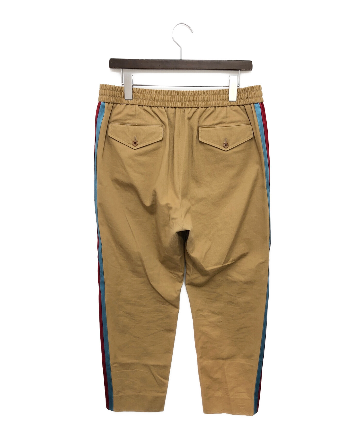 中古・古着通販】GUCCI (グッチ) サイドラインコットンドリルロング