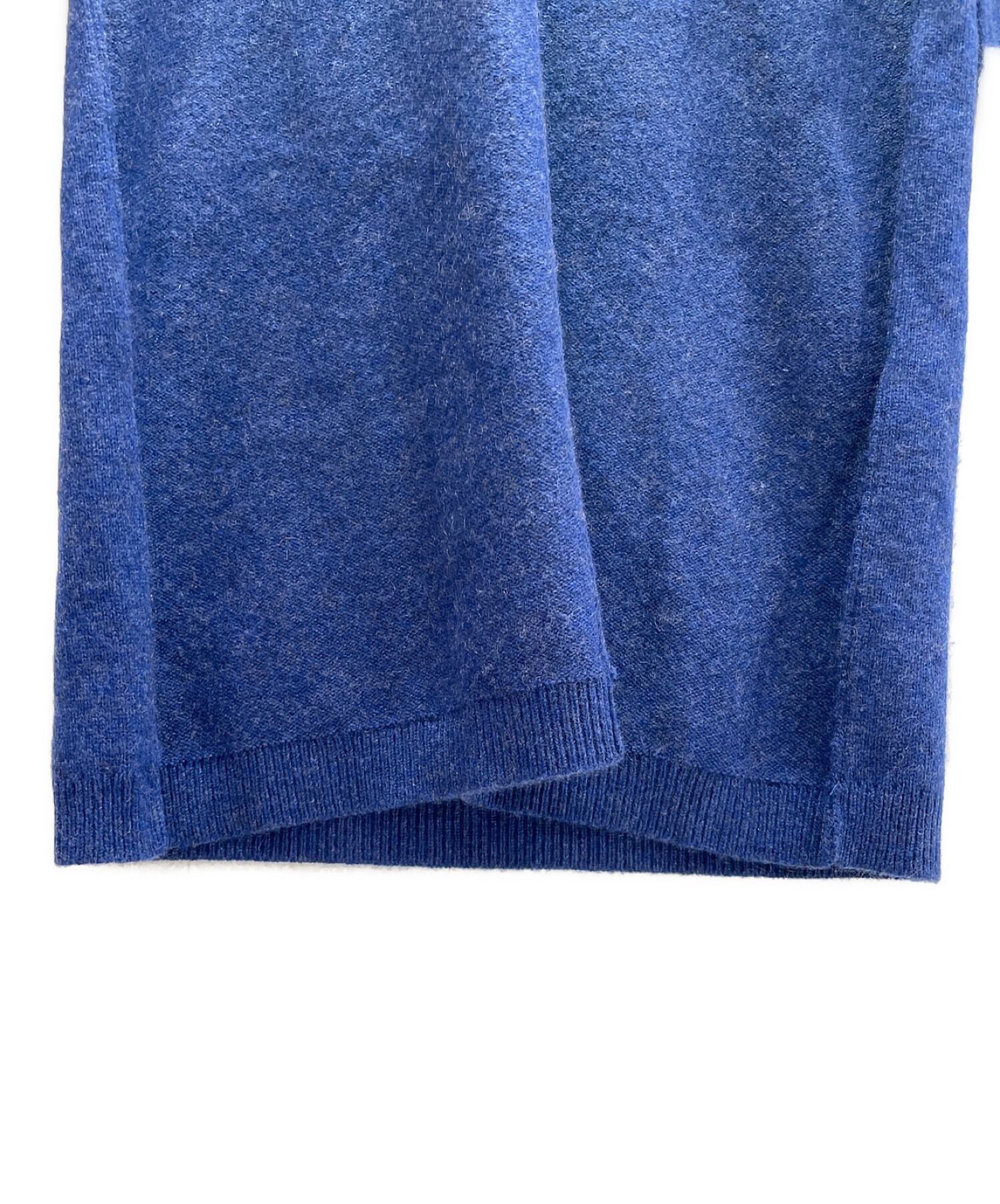 HERMES エルメス ニットワンピース ワンピース 青　長袖 タイトフィット HERMES エルメス ニットワンピース ワンピース 青長袖 タイトフィット