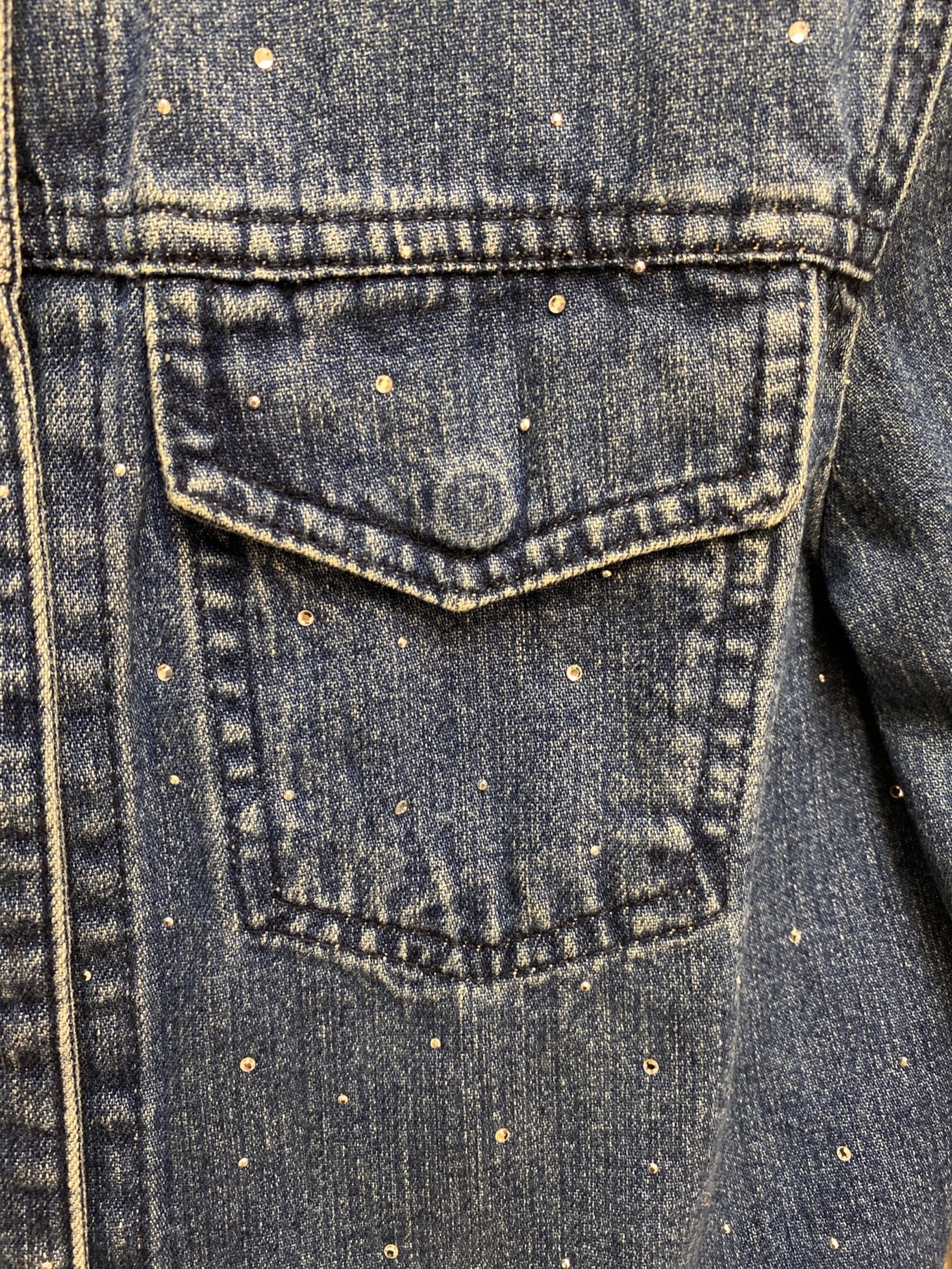 中古・古着通販】FENDI (フェンディ) ラインストーンフリンジ 