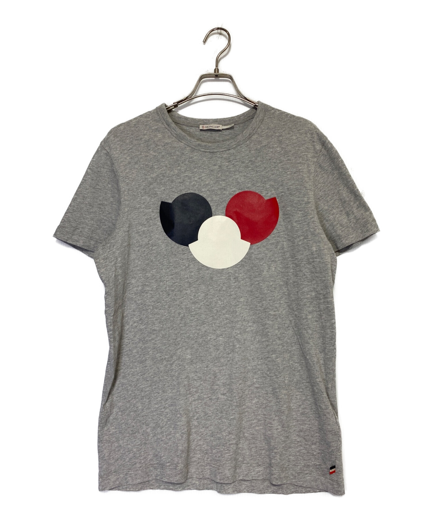 中古・古着通販】MONCLER (モンクレール) MAGLIA T-SHIRT グレー