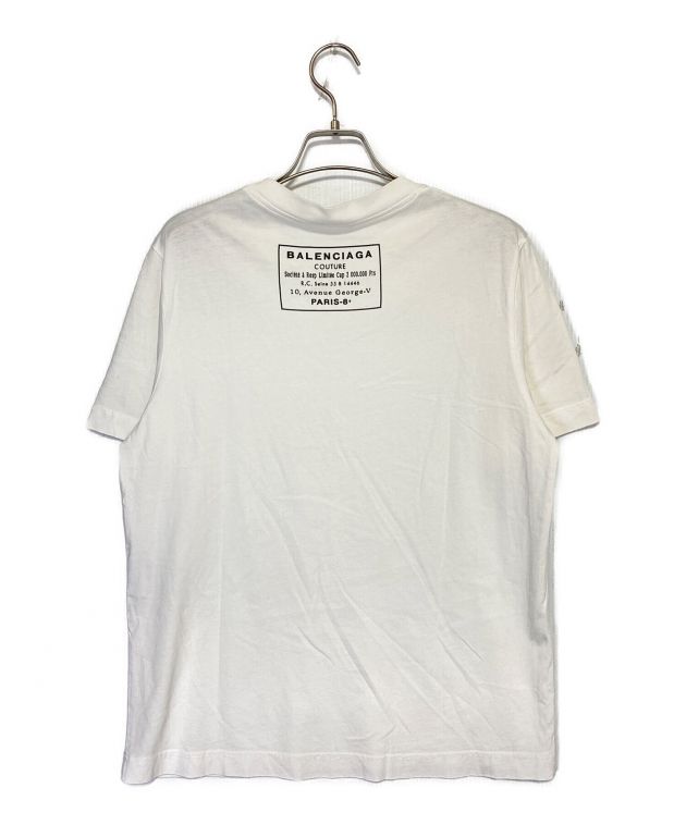 中古・古着通販】BALENCIAGA (バレンシアガ) バックロゴTシャツ 