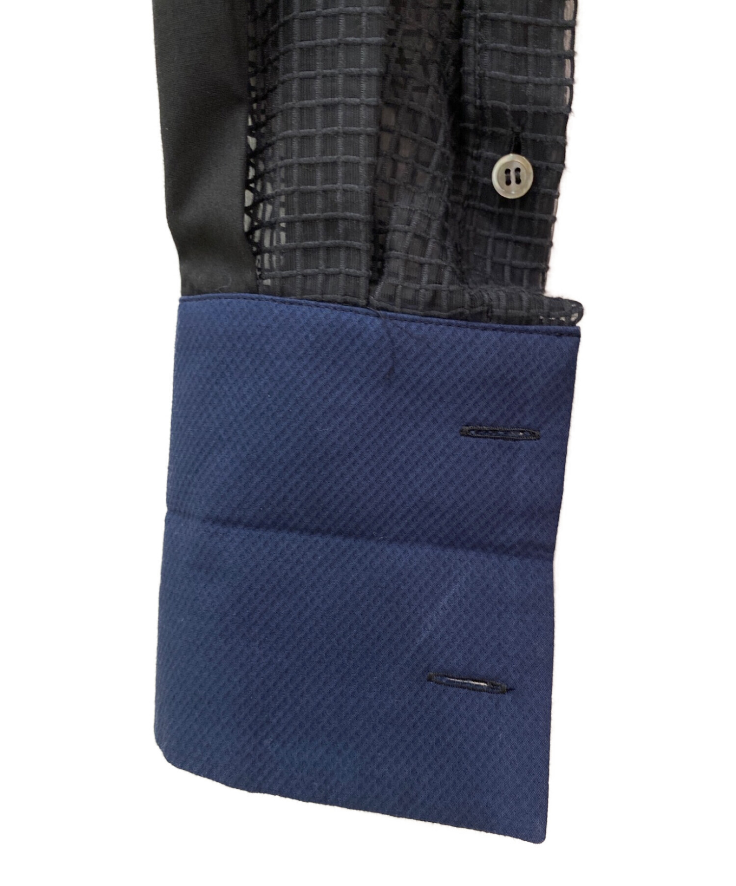 中古・古着通販】sacai (サカイ) カットアウトシャツワンピース