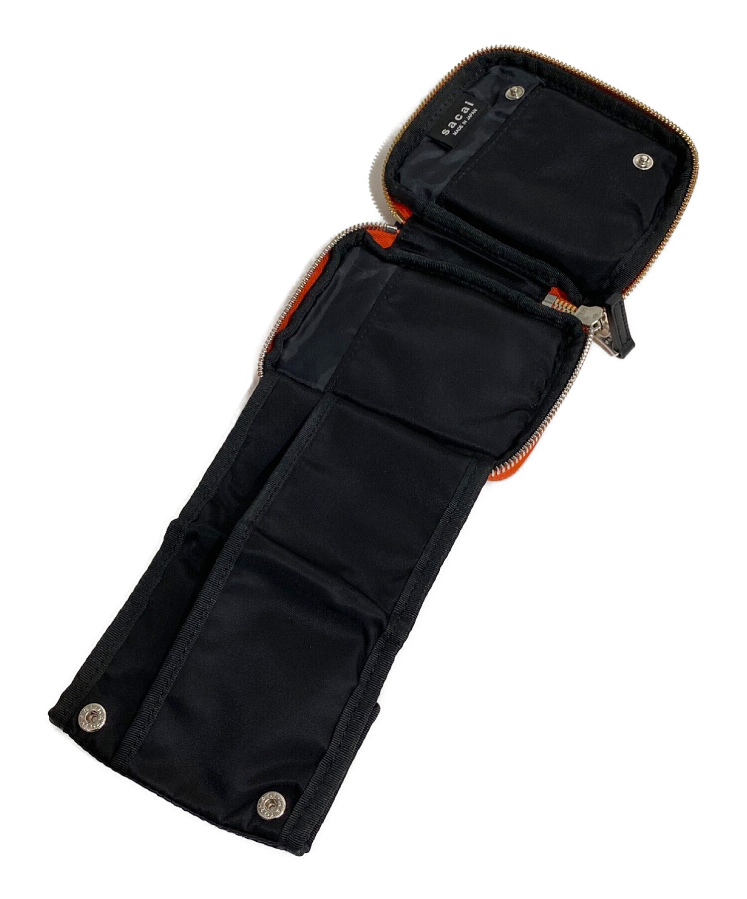 中古・古着通販】sacai (サカイ) ×PORTER ナイロンウォレット ブラック